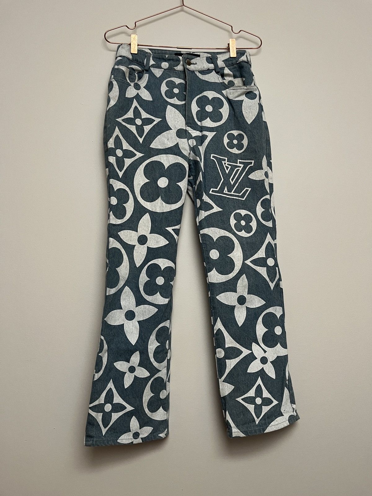 Imran Potato Imran Potato LV Logo Jeans (unisex) Size US 28 / EU 44 - 10 Thumbnail