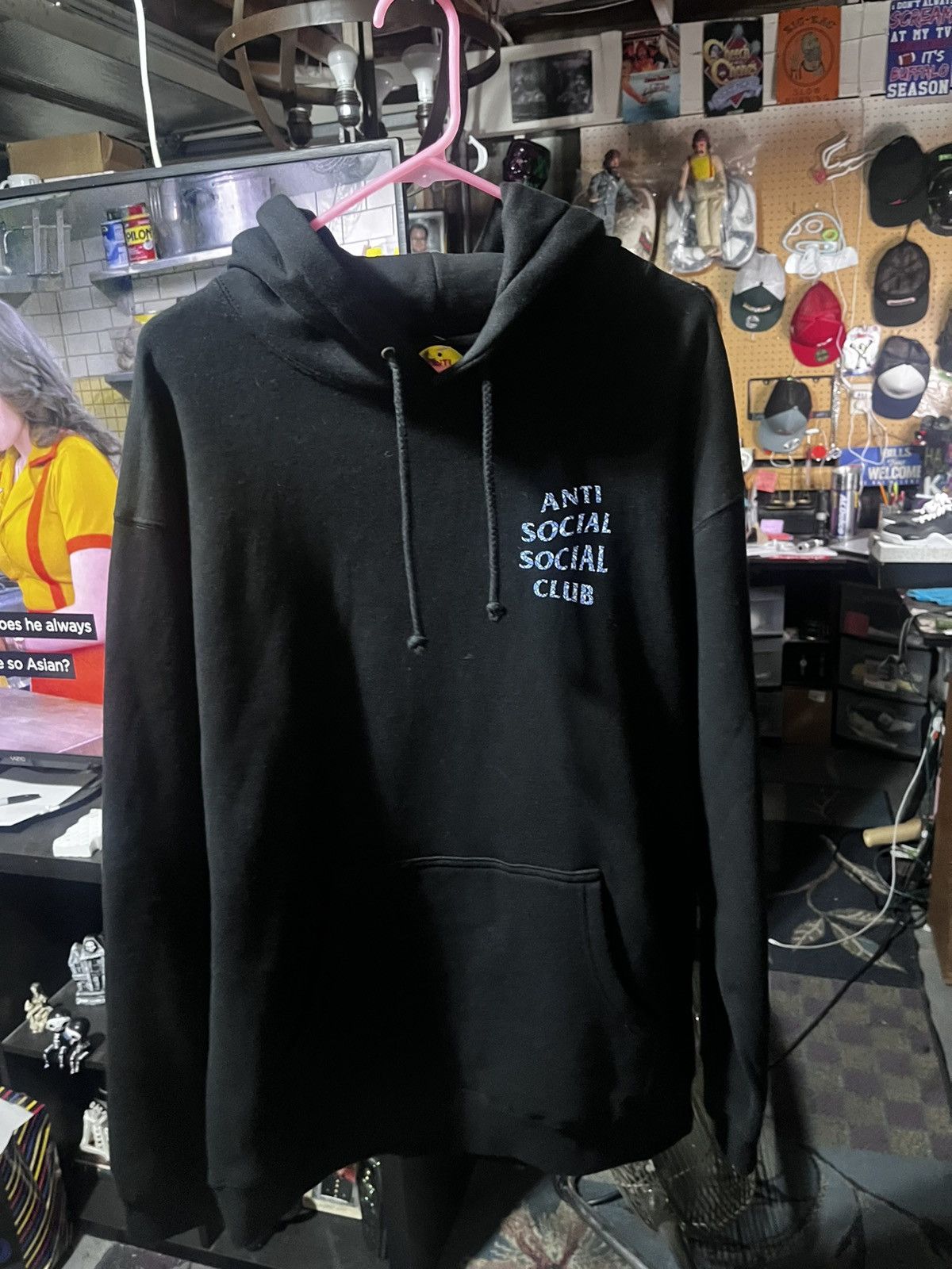 Anti Social Social Club Anti social social Club Love Stain Black Hoodie Size L Size US L / EU 52-54 / 3 - 1 Thumbnail
