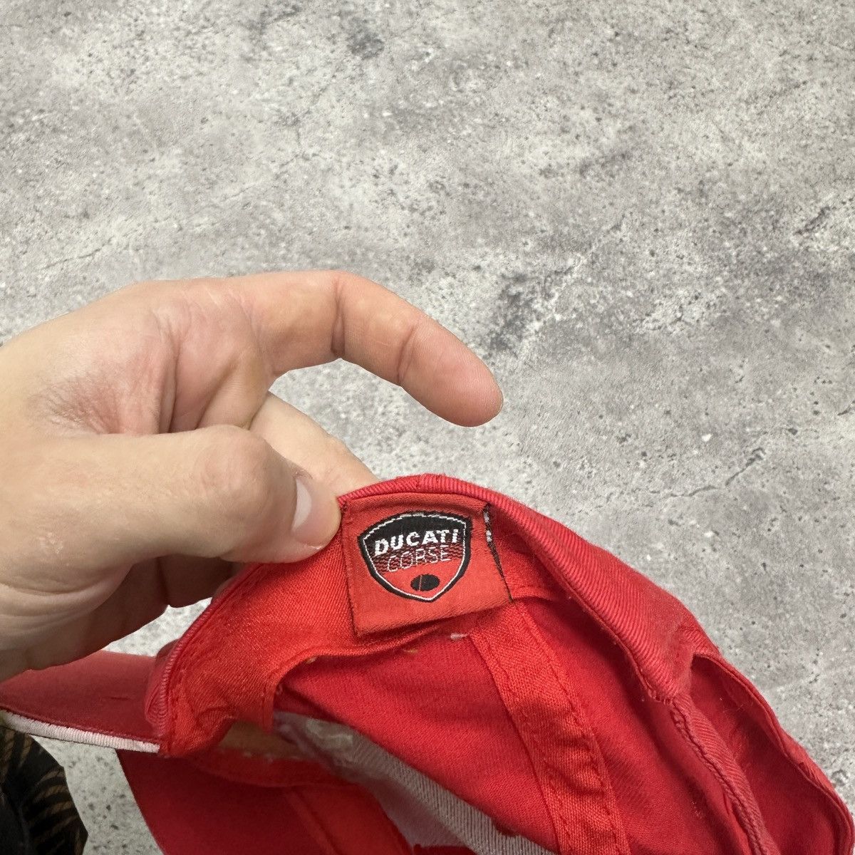 Formula 1 Vintage 90s Racing Ducati Formula 1 cap Advance Bridgestone Size ONE SIZE - 5 Thumbnail