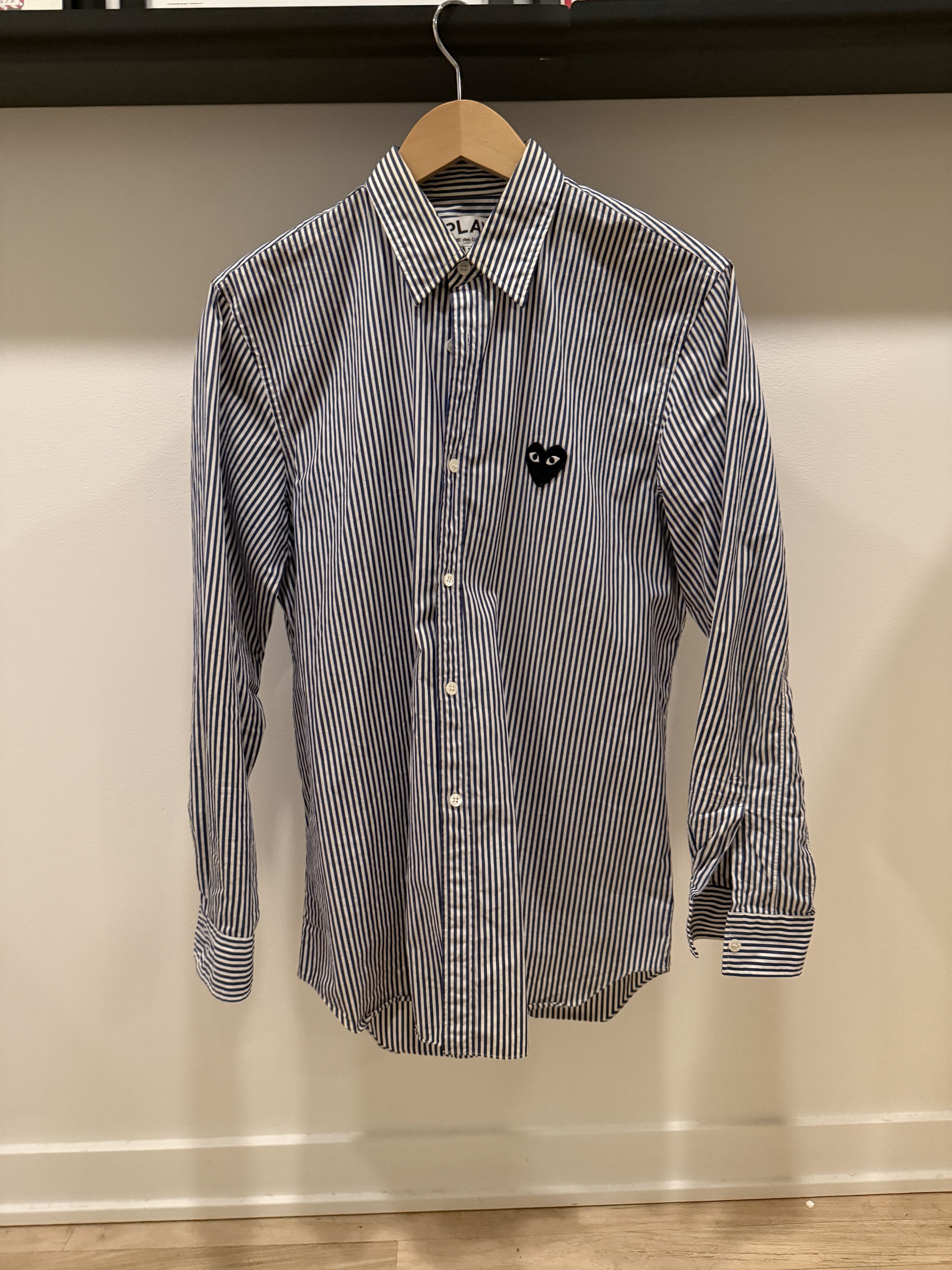 Comme des Garcons PLAY Comme des Garcons Striped Button Up Size US M / EU 48-50 / 2 - 2 Thumbnail