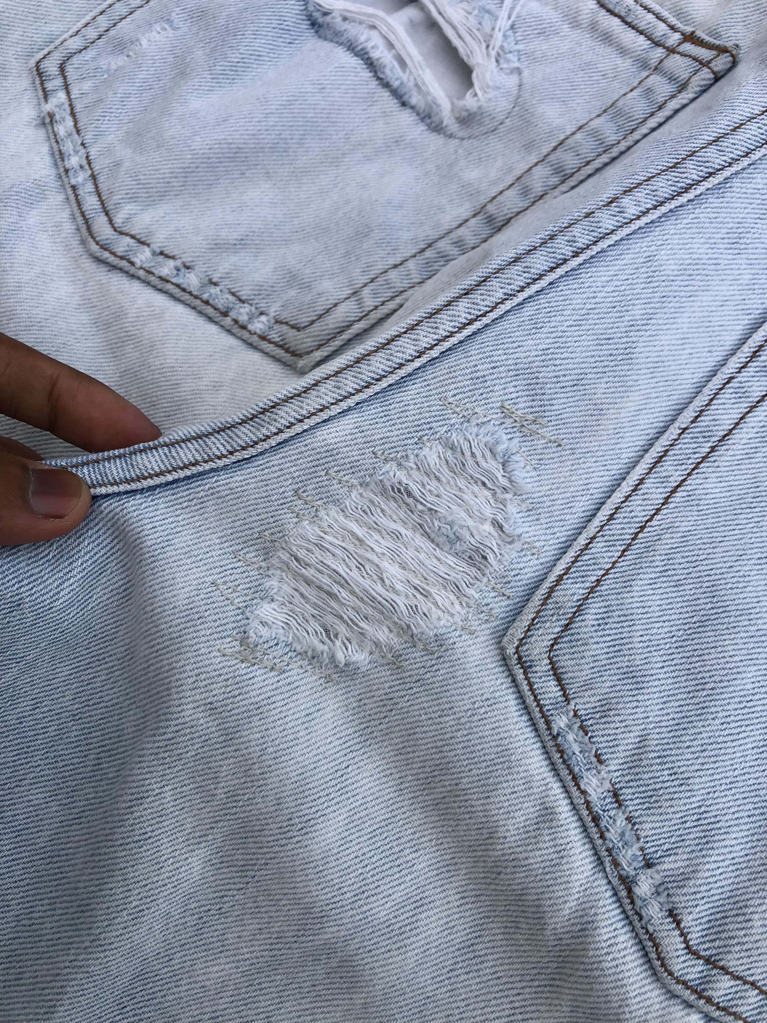 Japanese Brand BAGGY BAYFLOW DENIM Size US 26 / EU 42 - 3 Thumbnail