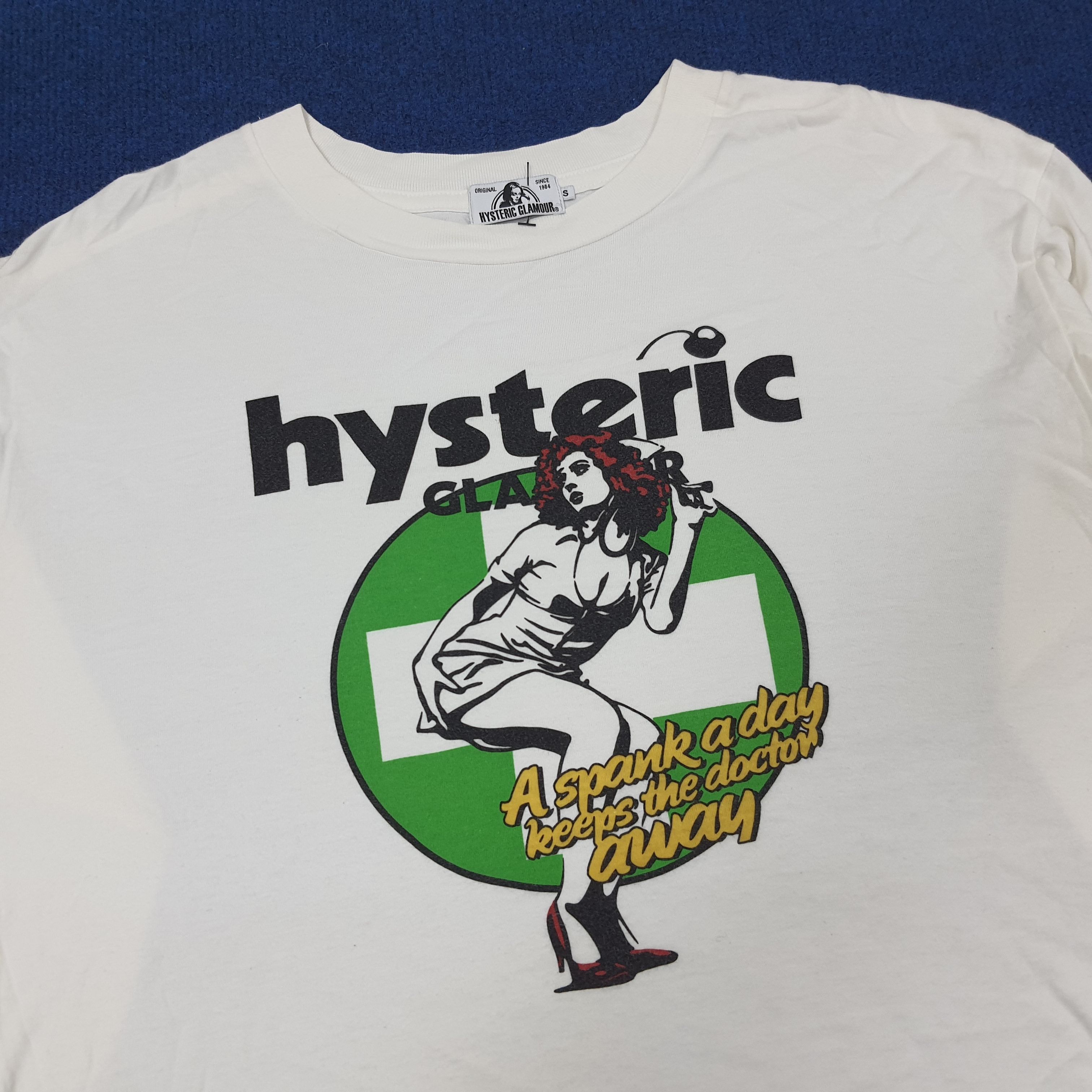 Hysteric Glamour Vintage Hysteric Glamour Japanese Brand Tshirt C239N3 Size US M / EU 48-50 / 2 - 2 Thumbnail