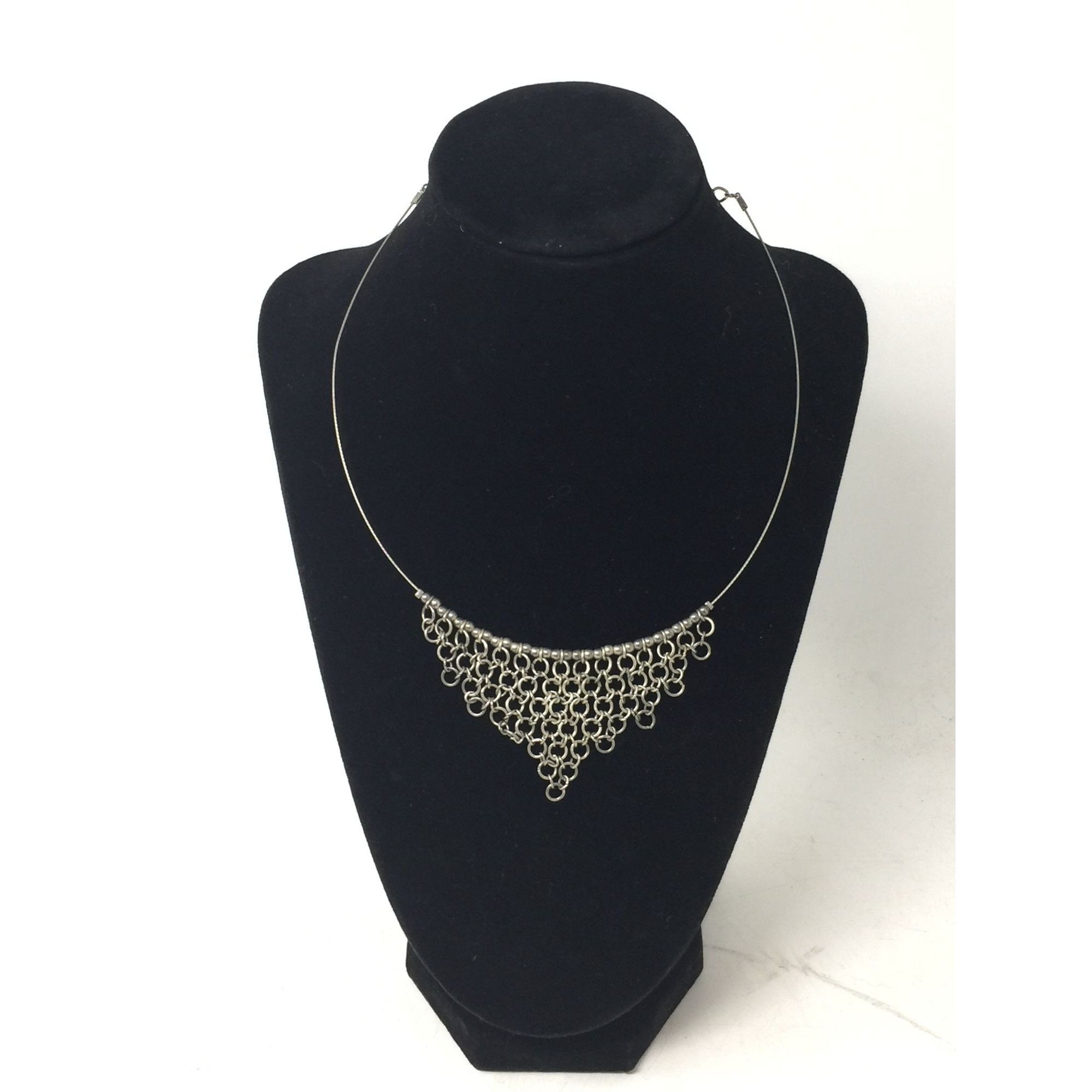 Other Women's Silver Tone Waterfall Chain Necklace Size ONE SIZE - 1 Thumbnail