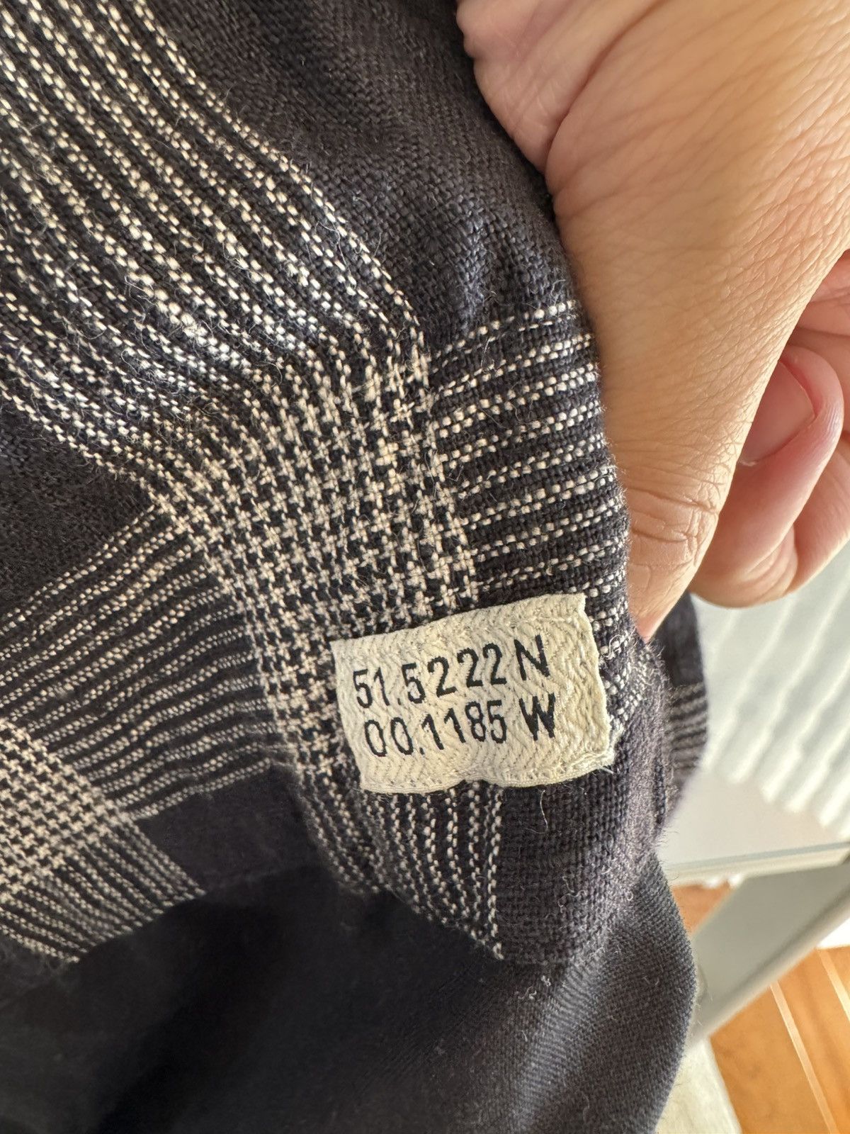 Oliver Spencer Oliver Spencer Ryde Checked Linen Bomber Jacket Size US XS / EU 42 / 0 - 7 Thumbnail