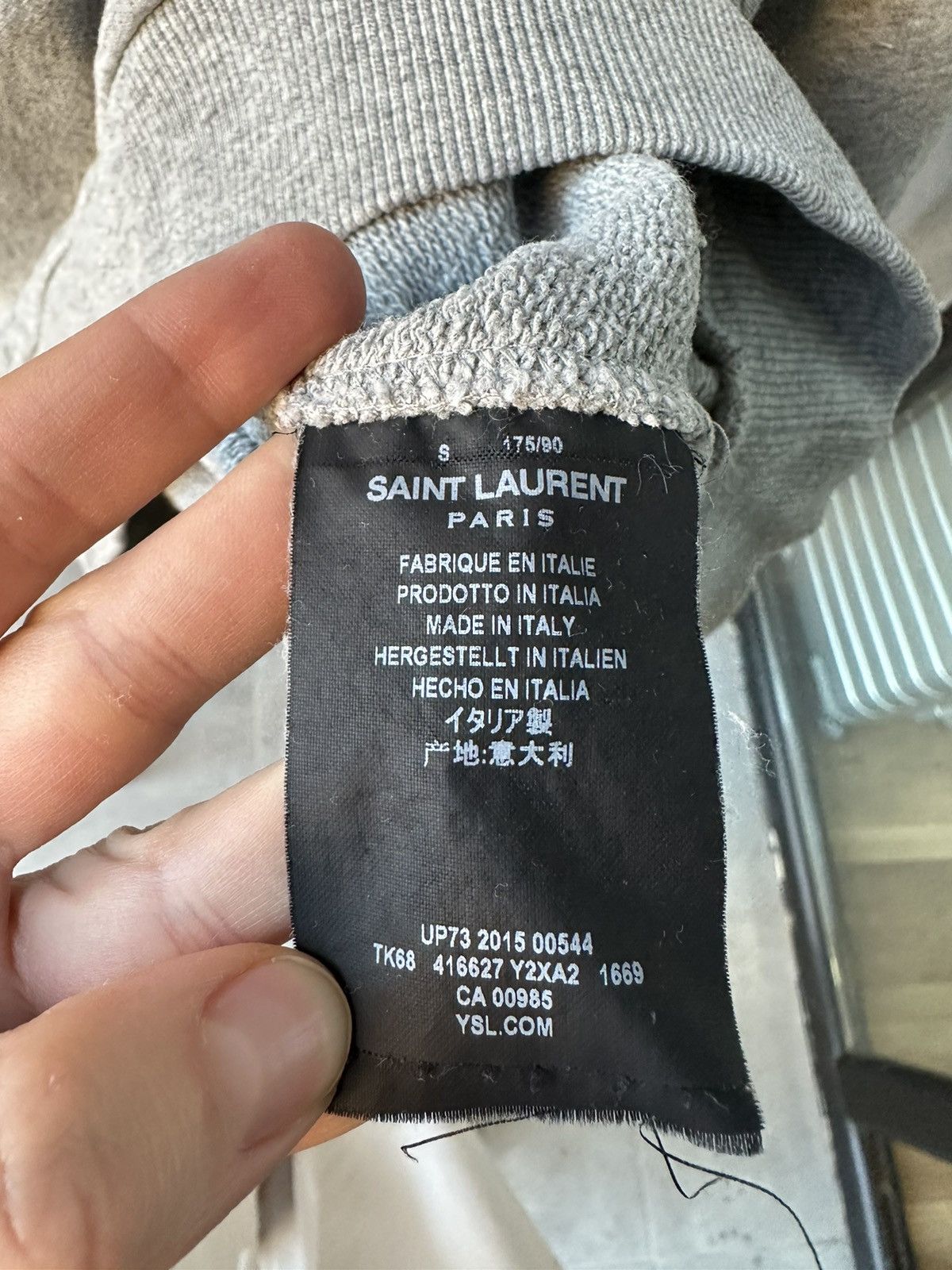 Saint Laurent Paris Saint Lauren Too Late sweatshirt Size S / US 4 / IT 40 - 8 Thumbnail