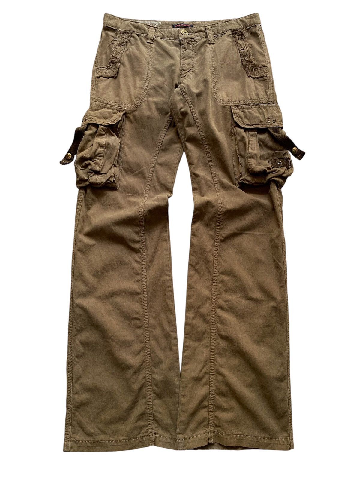 If Six Was Nine × Japanese Brand × Le Grande Bleu (L.G.B.) Surplus japan cargo flare pants Size US 32 / EU 48 - 2 Thumbnail