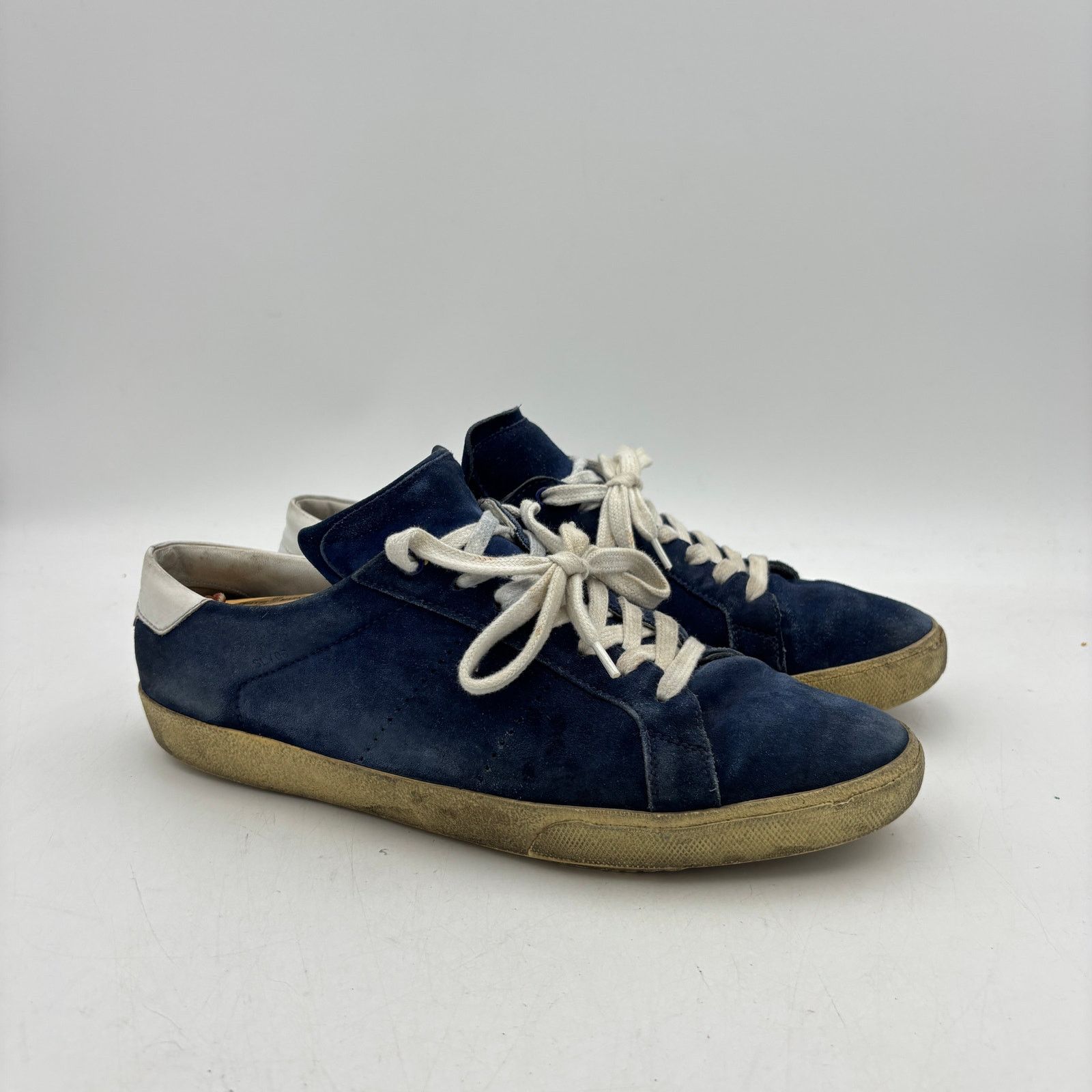 Saint Laurent Paris Saint Laurent SL01 Court Sneakers Womens Size 45 EU/12US Size US 12 / EU 45 - 1 Thumbnail