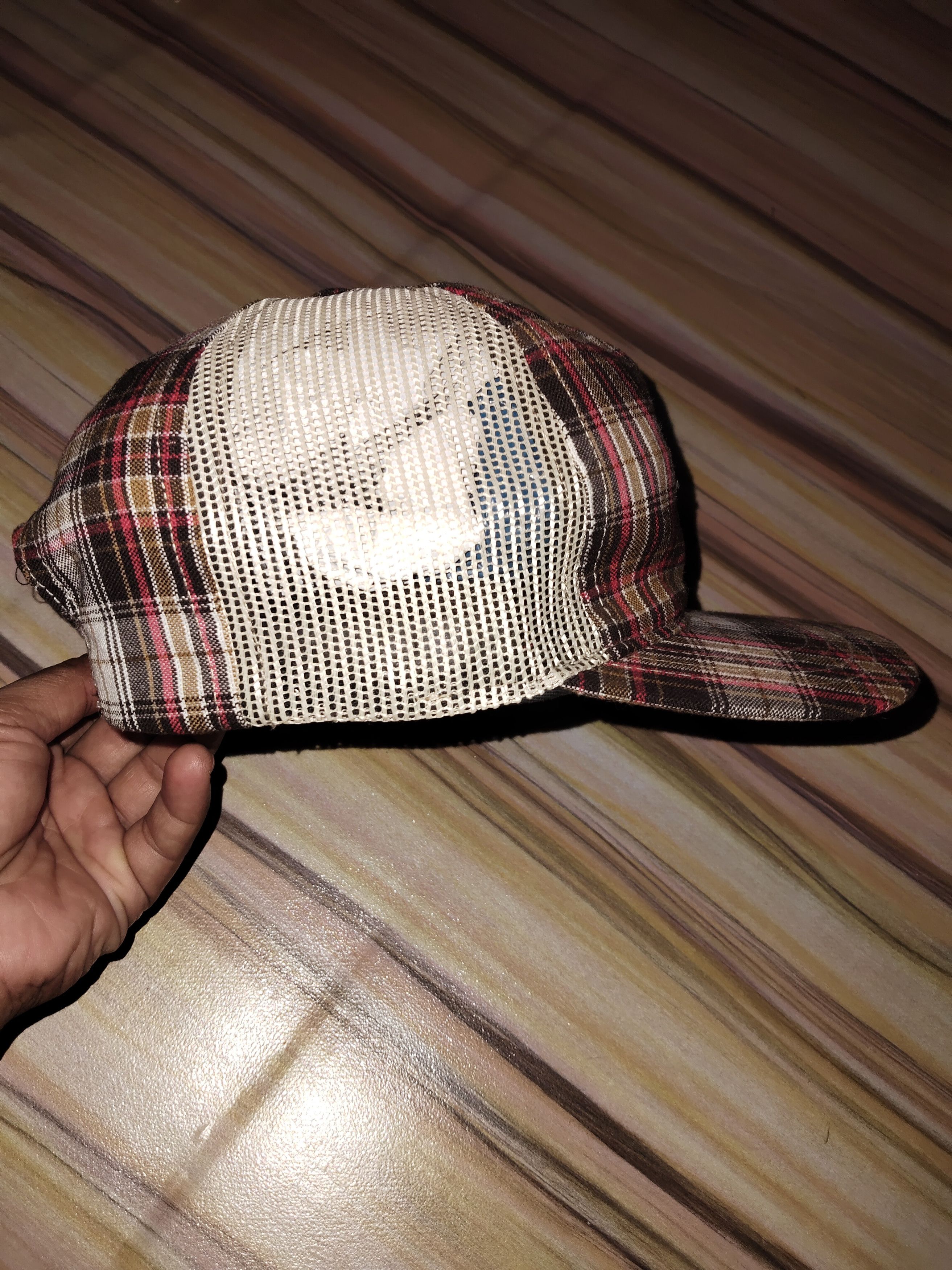 Xlarge X-LARGE Checker board Half Trucker Size ONE SIZE - 2 Thumbnail