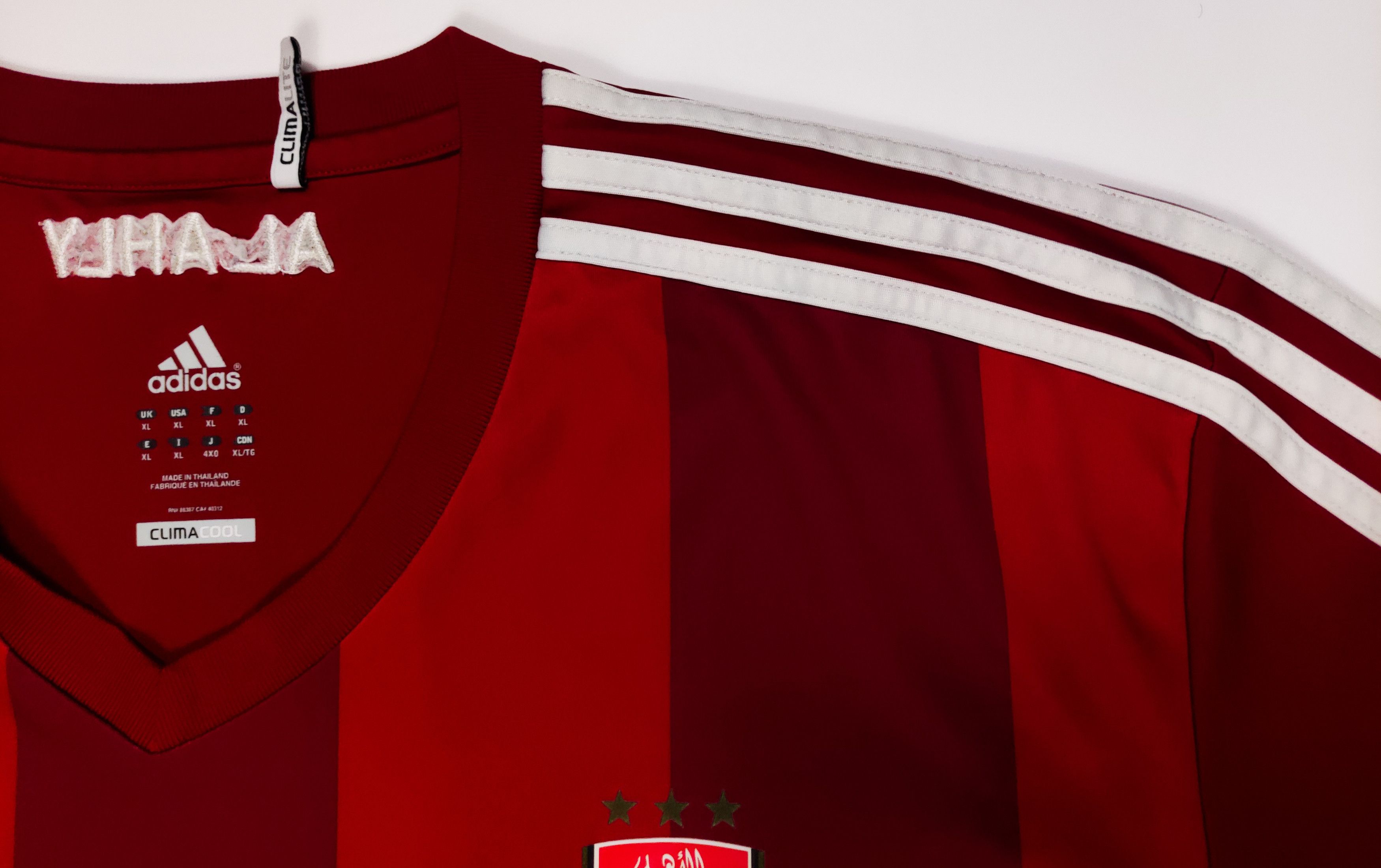 Adidas Al Ahly SC 2012 2013 Adidas Home Shirt Kit Jersey Egypt Size US XL / EU 56 / 4 - 7 Thumbnail