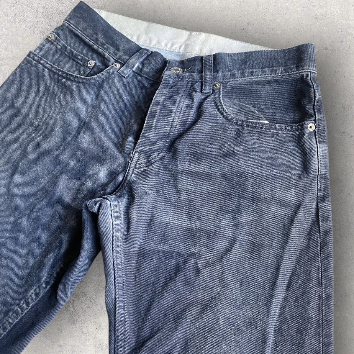 Helmut Lang Archive SS02 Overprint Denim Size US 28 / EU 44 - 3 Thumbnail