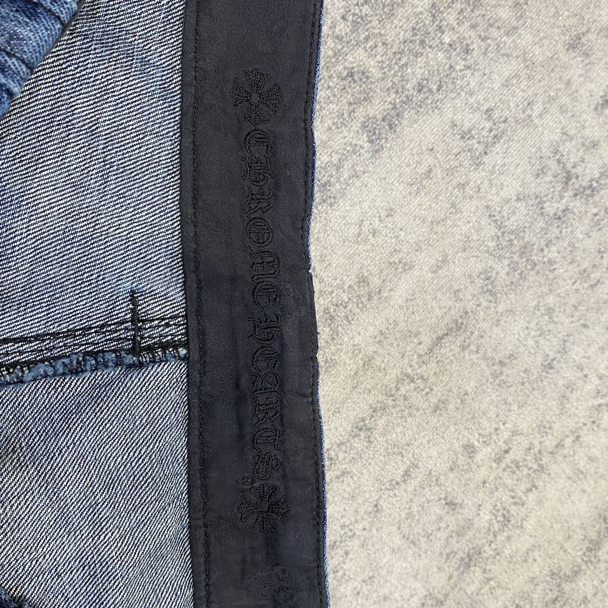 Chrome Hearts Chrome Hearts Carpenter Indigo shorts denim blue Size US 34 / EU 50 - 18 Thumbnail