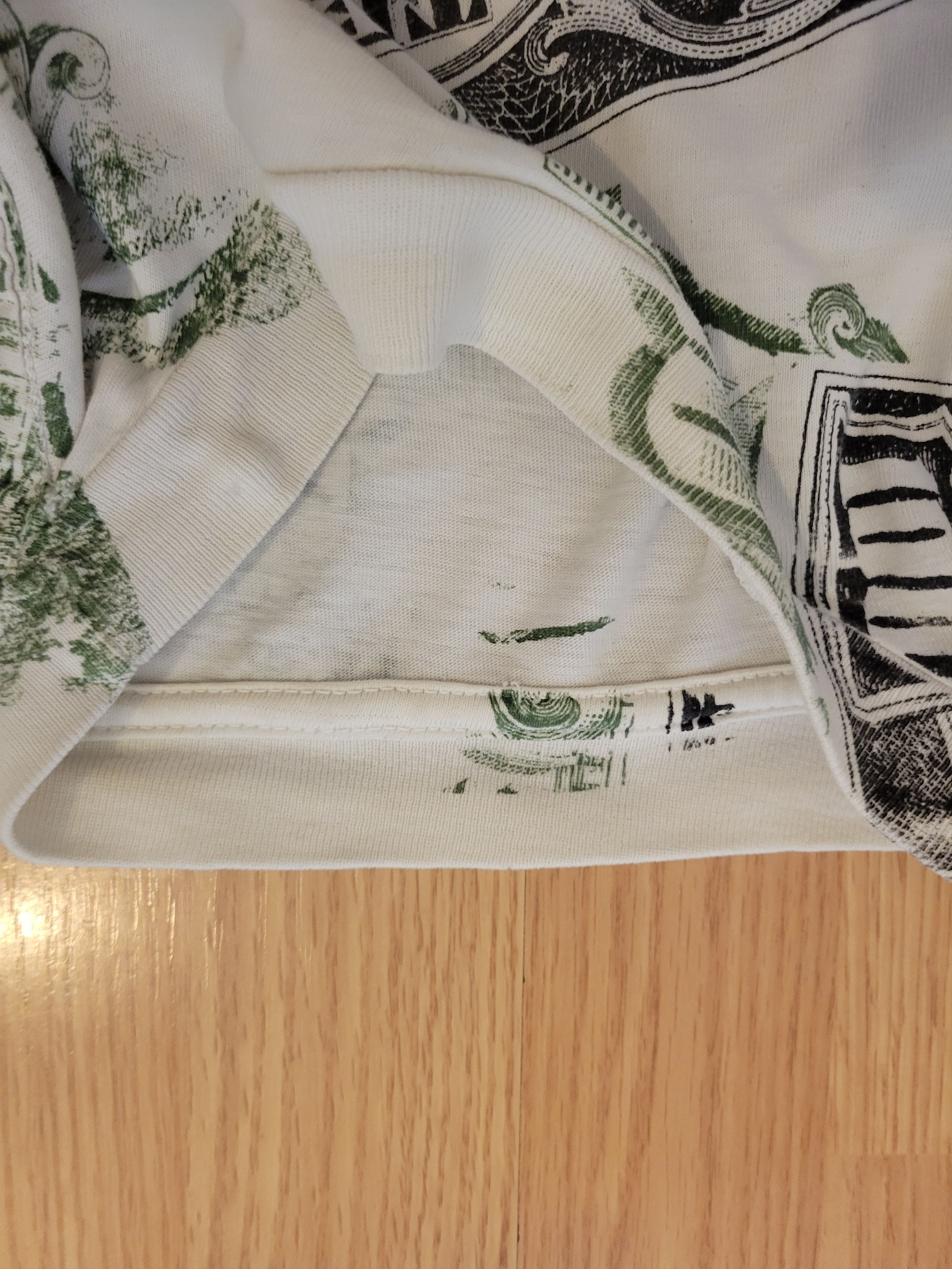 Vintage 2000's Reno $100 Bill Shirt Size US XL / EU 56 / 4 - 3 Thumbnail