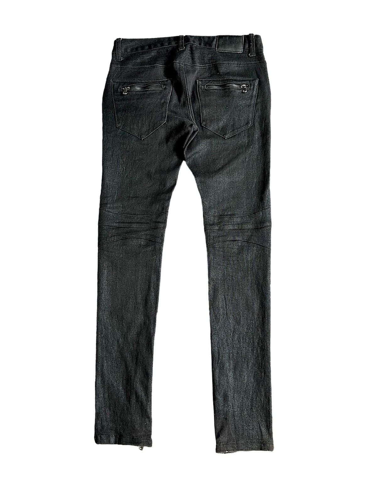 If Six Was Nine 00's SEANA waxed biker skinny pant Size US 31 - 3 Thumbnail