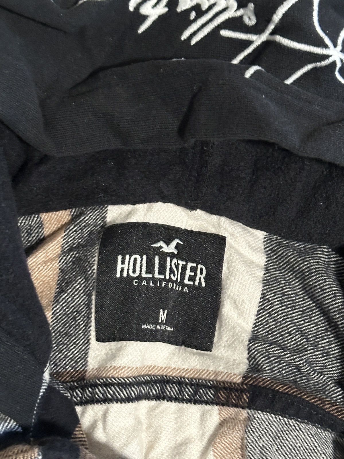 Hollister Hollister warm black and grey flannel Size US M / EU 48-50 / 2 - 3 Thumbnail