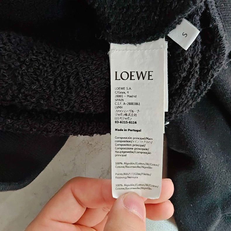 Loewe Loewe Embroidered logo hoodie Size S / US 4 / IT 40 - 4 Thumbnail
