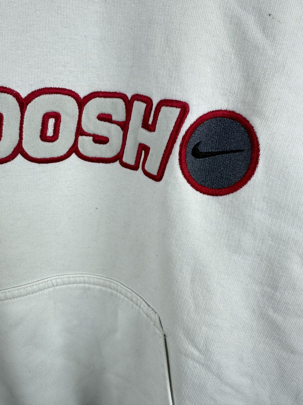 Nike Vintage nike 2000s y2k swoosh embroided hoodie Size US L / EU 52-54 / 3 - 3 Thumbnail
