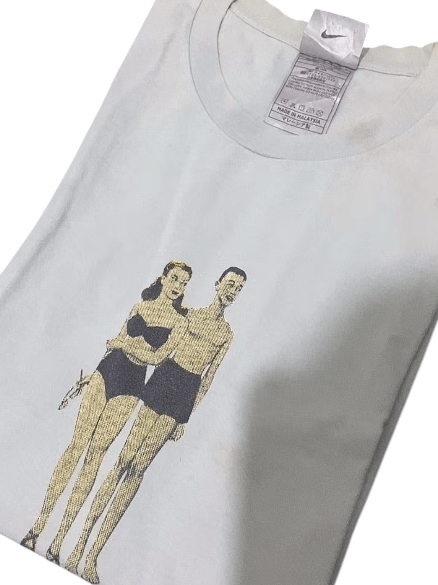 Nike Vintage Nike Tee Hey Skinny! 00's Size US M / EU 48-50 / 2 - 1 Thumbnail