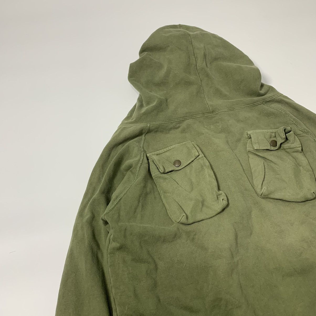 Kapital Kapital Alpine Fleecy Multi Pocket Utility Cargo Hoodie Size US XL / EU 56 / 4 - 13 Thumbnail