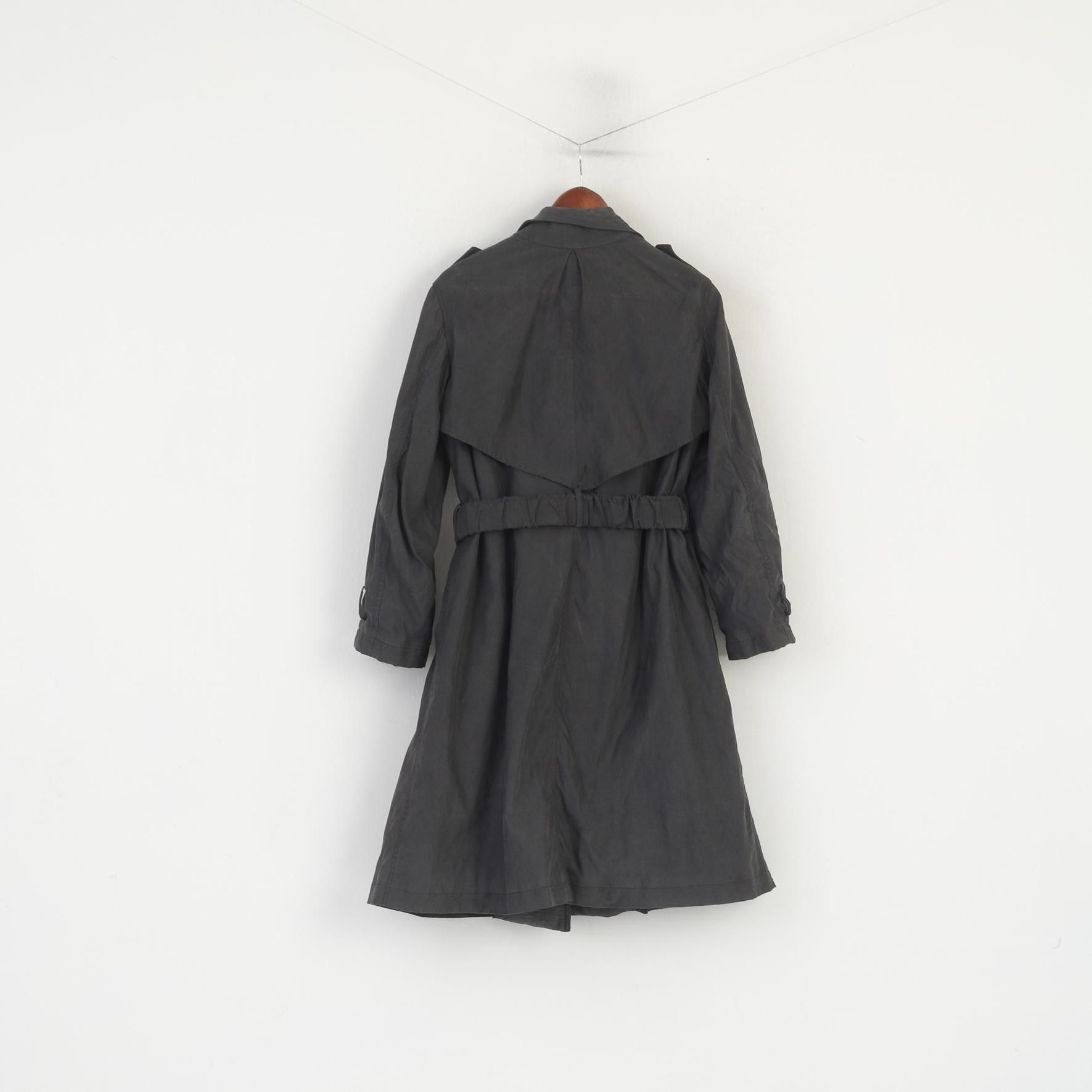 Armani × Vintage Armani Collezioni Women 40 M Coat Gray Vintage 8664 Size M / US 6-8 / IT 42-44 - 9 Thumbnail