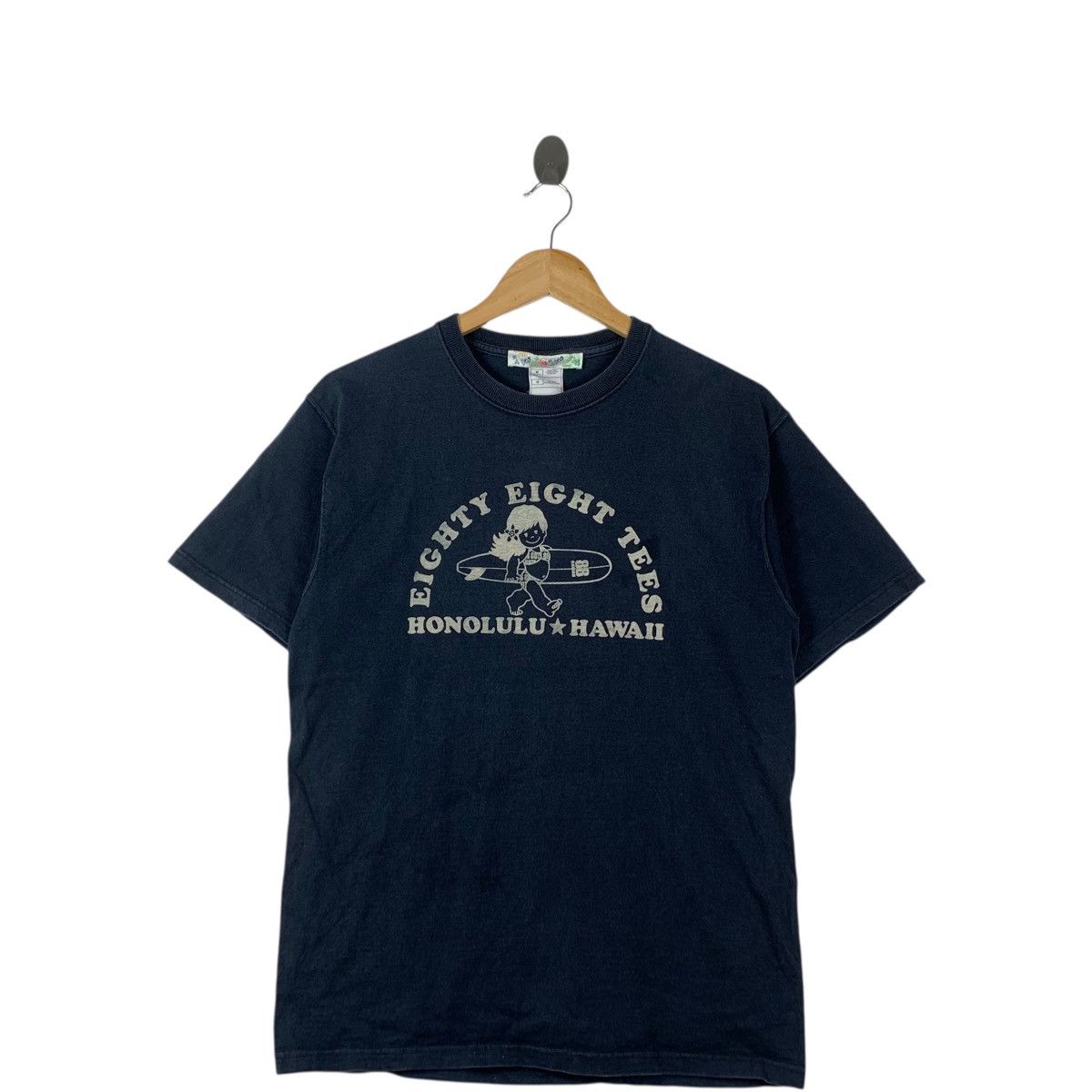 Vintage Vintage EIGHTY EIGHT TEES Honolulu Hawaii 88 Tee Shirt Top Size M / US 6-8 / IT 42-44 - 3 Thumbnail