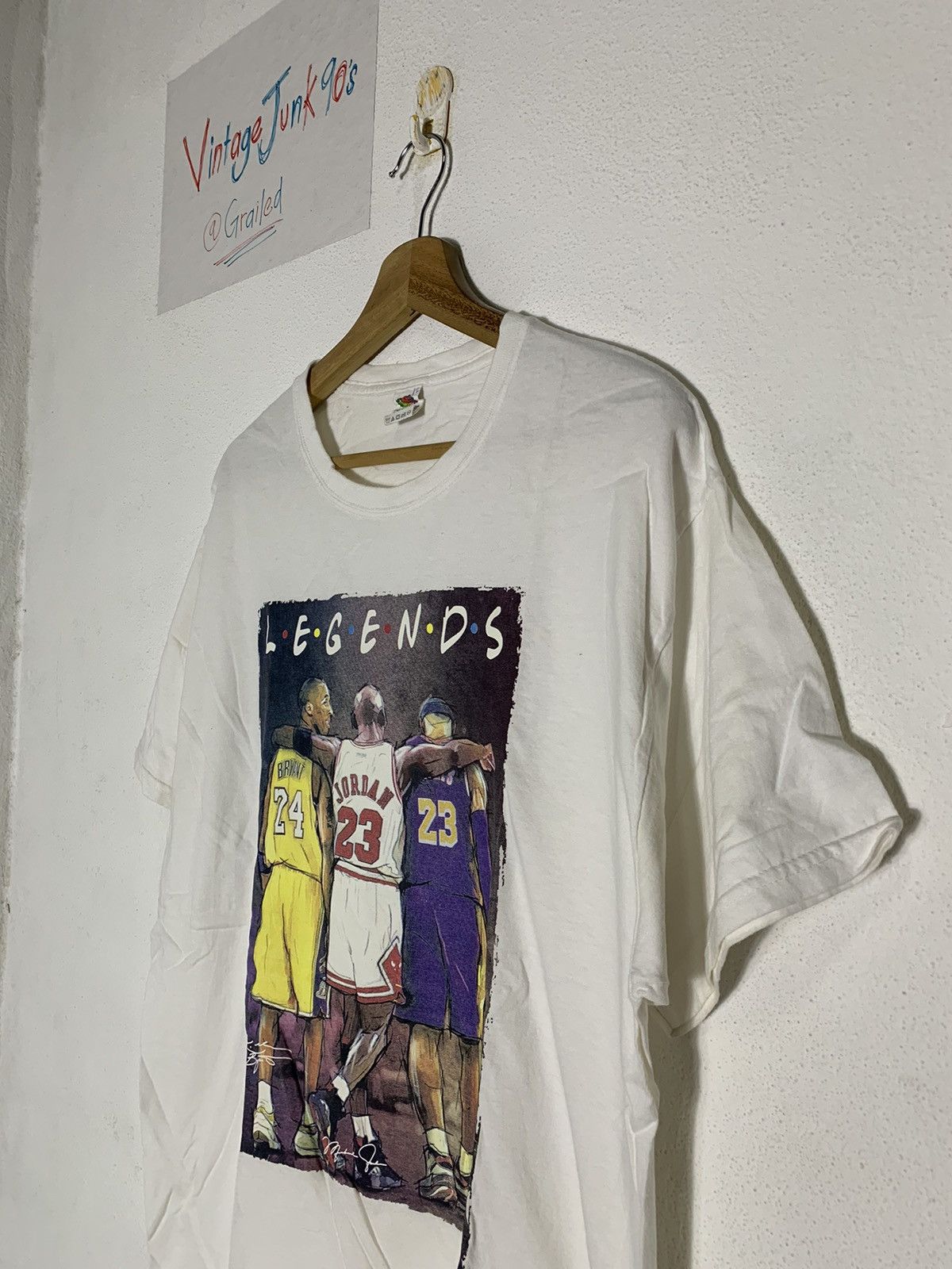 Vintage Vintage 00’s NBA LEGENDS MJ,LEBRON JAMES,KOBE BRYANT Size US L / EU 52-54 / 3 - 3 Thumbnail