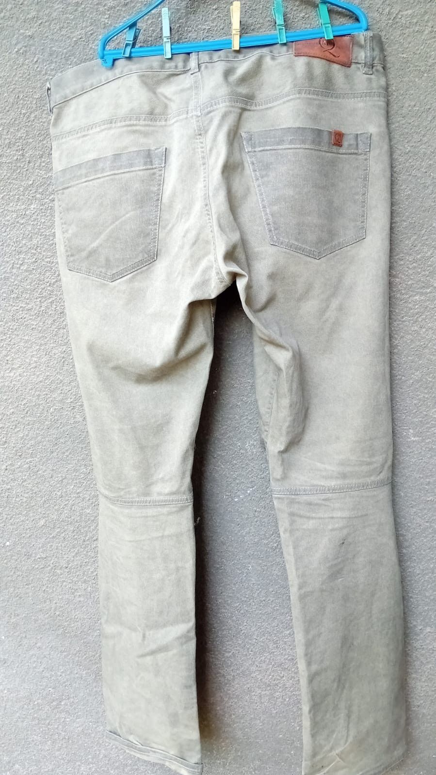 Alexander McQueen × Swagger Alexander Mcqueen Gray Antiqued Dust Durt Wash Jeans Size US 36 / EU 52 - 2 Thumbnail