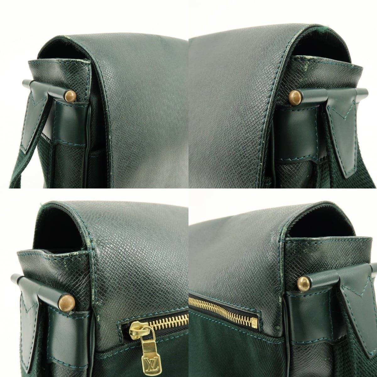 Louis Vuitton Louis Vuitton Taiga Victor Messenger Bag Green Size ONE SIZE - 5 Thumbnail