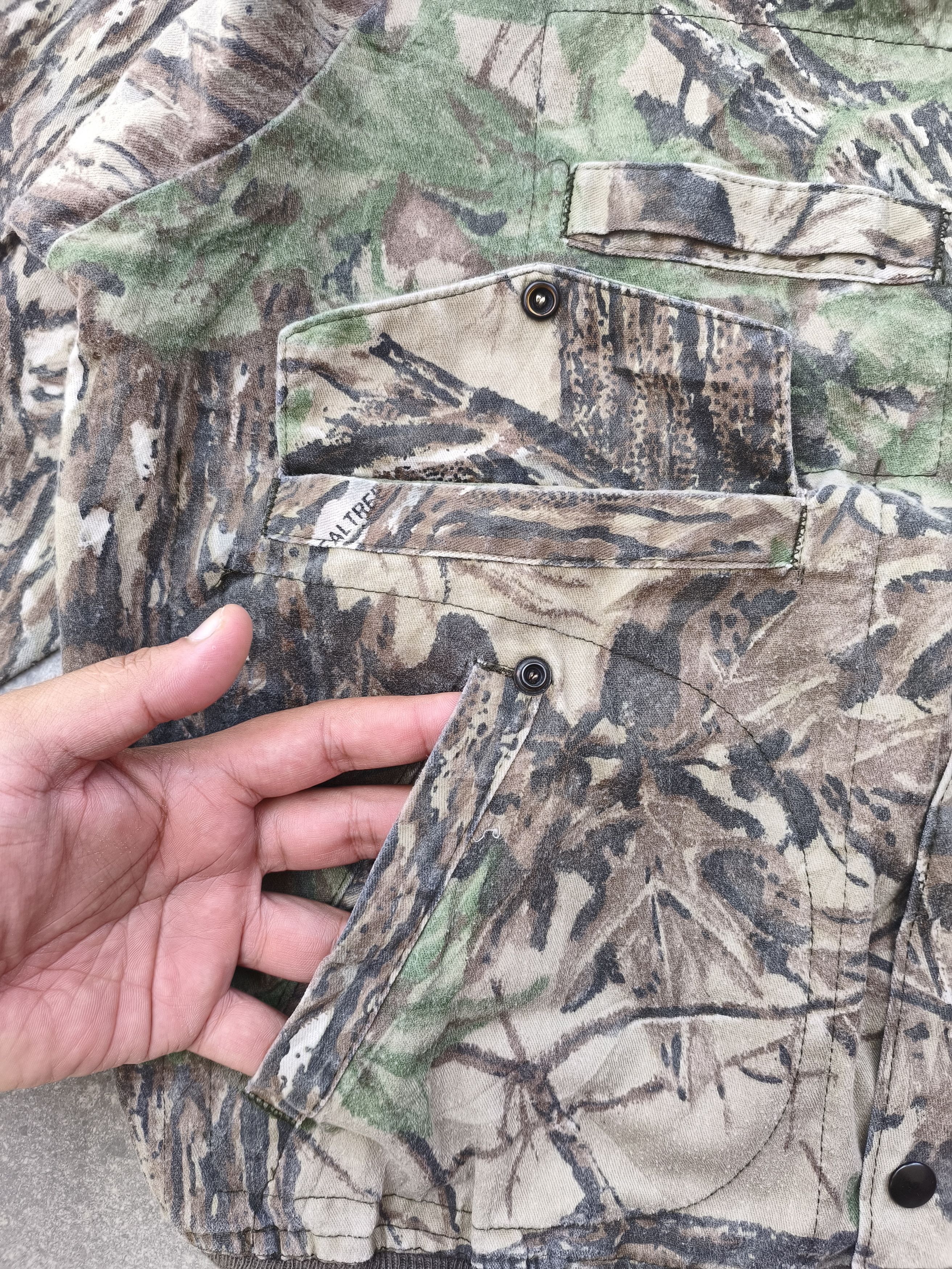 Realtree Vtg 80's Team Realtree Camo Bomber Jacket Size US M / EU 48-50 / 2 - 9 Thumbnail