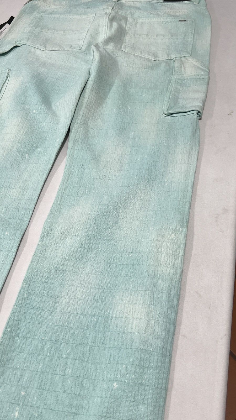 Amiri Amiri Carpenter Aqua Pants Size US 36 / EU 52 - 13 Thumbnail