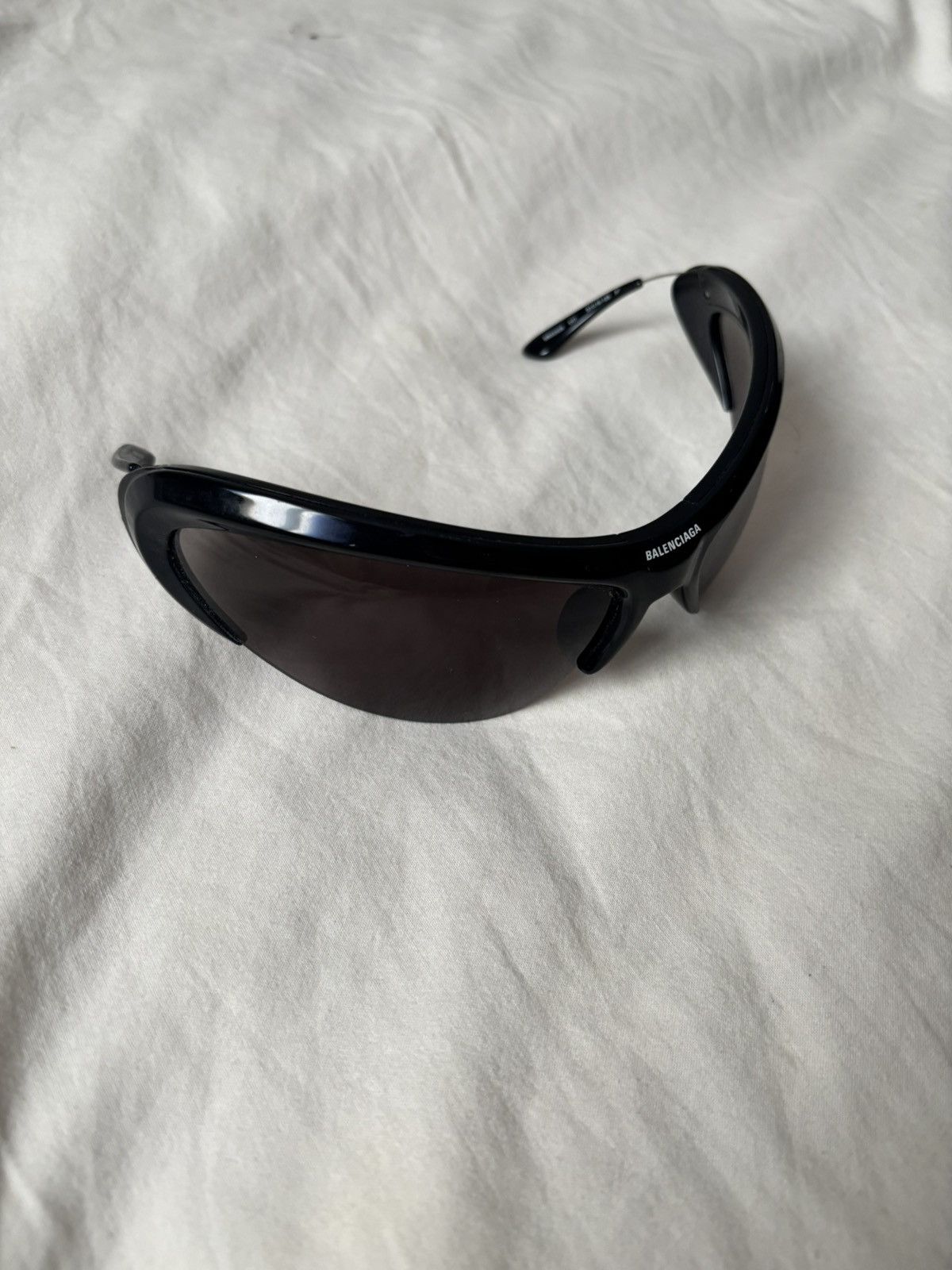 Balenciaga Balenciaga Wire Cat Black Sunglasses Size ONE SIZE - 3 Thumbnail
