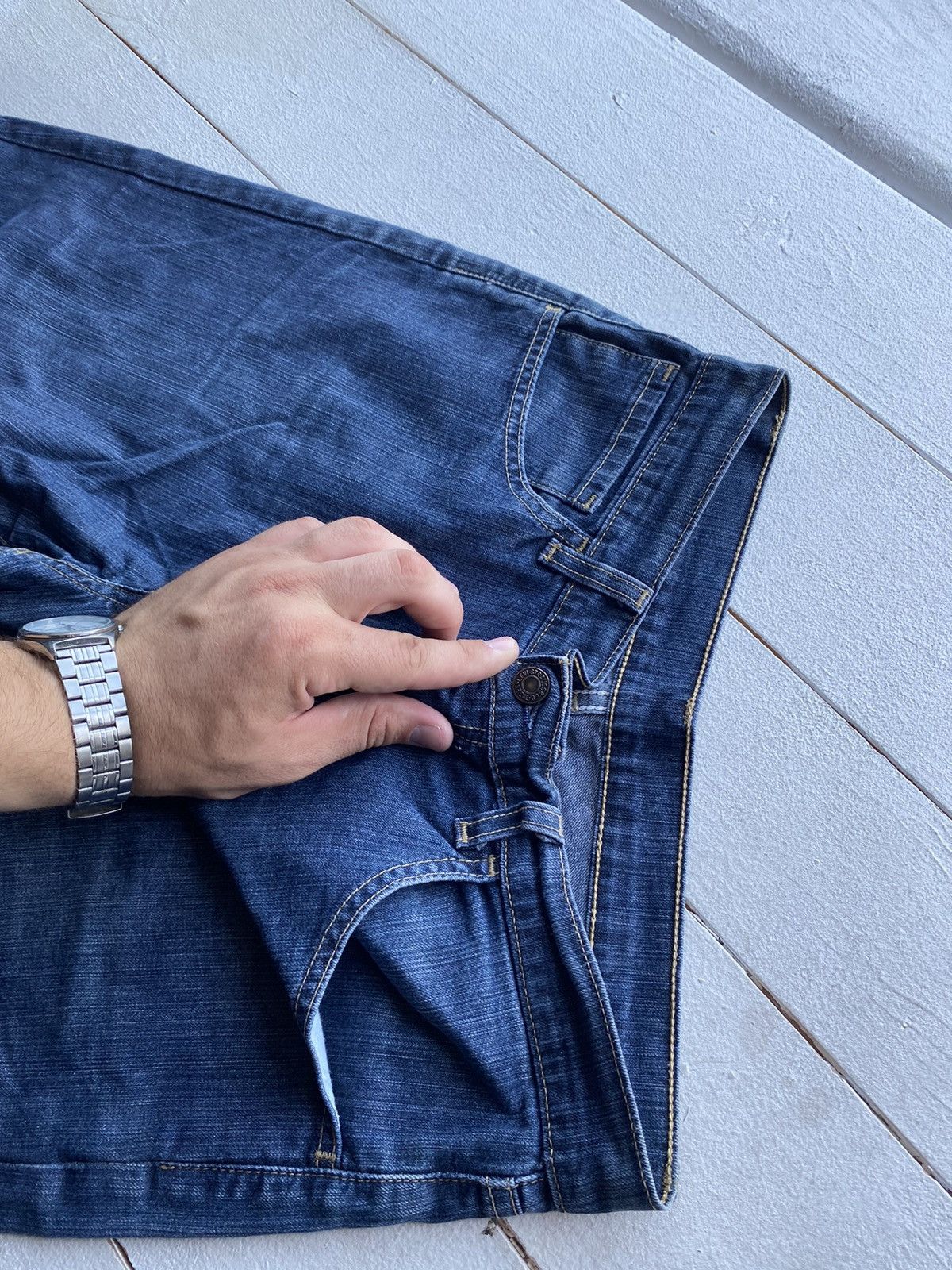 Levi's 🔥Flared Bell Bootcut Levis Cowboy Western Jeans Women rare Size 32" / US 10 / IT 46 - 4 Thumbnail