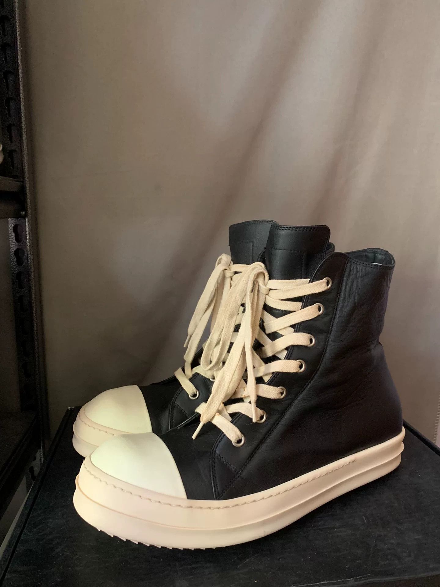 Rick Owens Rick Owens Pink Hitop Sneakers 40 Men Size US 7.5 / EU 40-41 - 1 Thumbnail