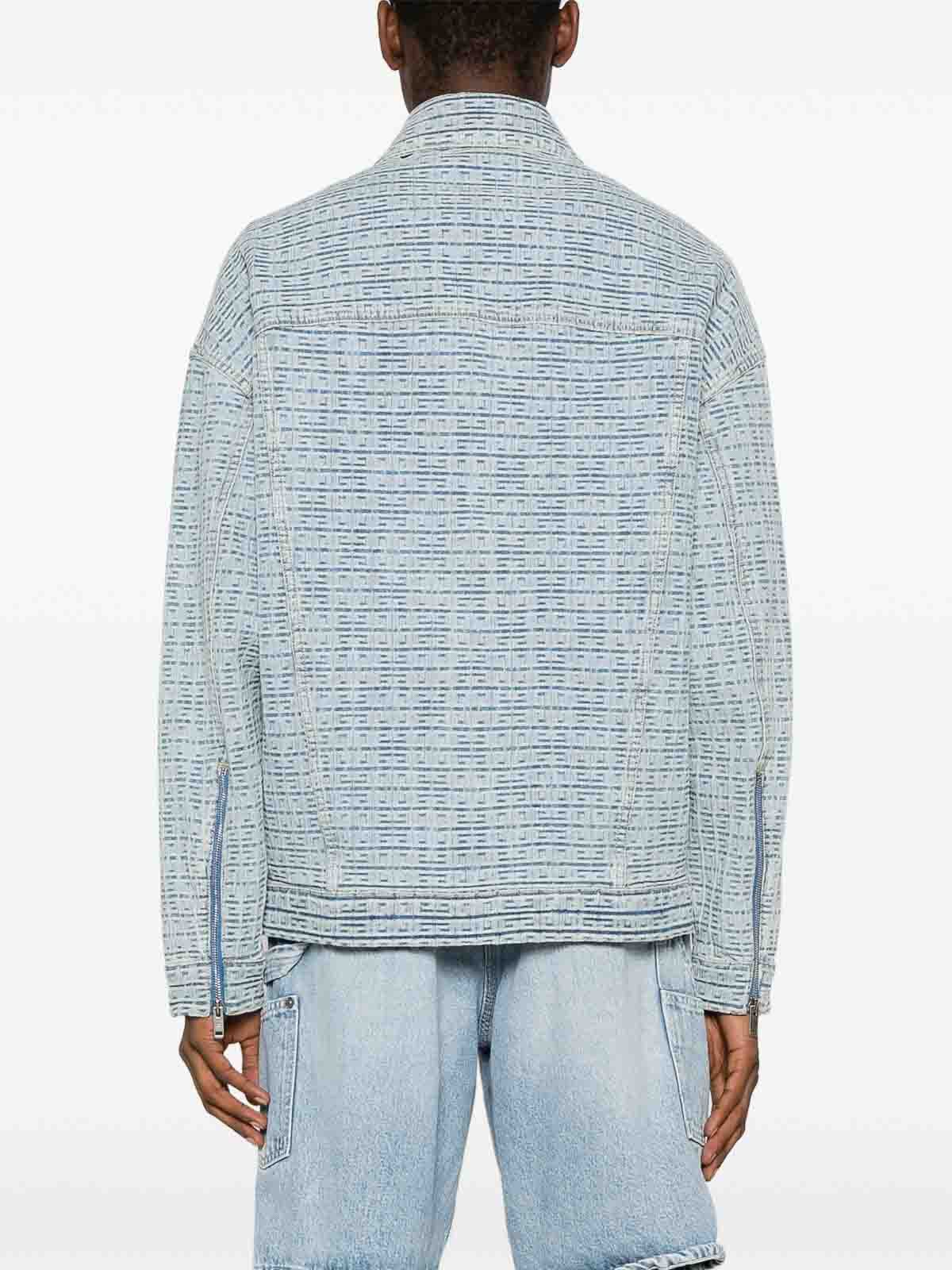 Givenchy o1gr1nt0125 Oversized V Pocket 4G Rivet Zip Jacket Size US M / EU 48-50 / 2 - 4 Thumbnail