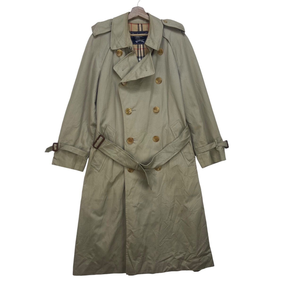 Burberry Prorsum Burberry’s Prorsum Nova Check Double Breasted Trench Coat Size US M / EU 48-50 / 2 - 2 Thumbnail