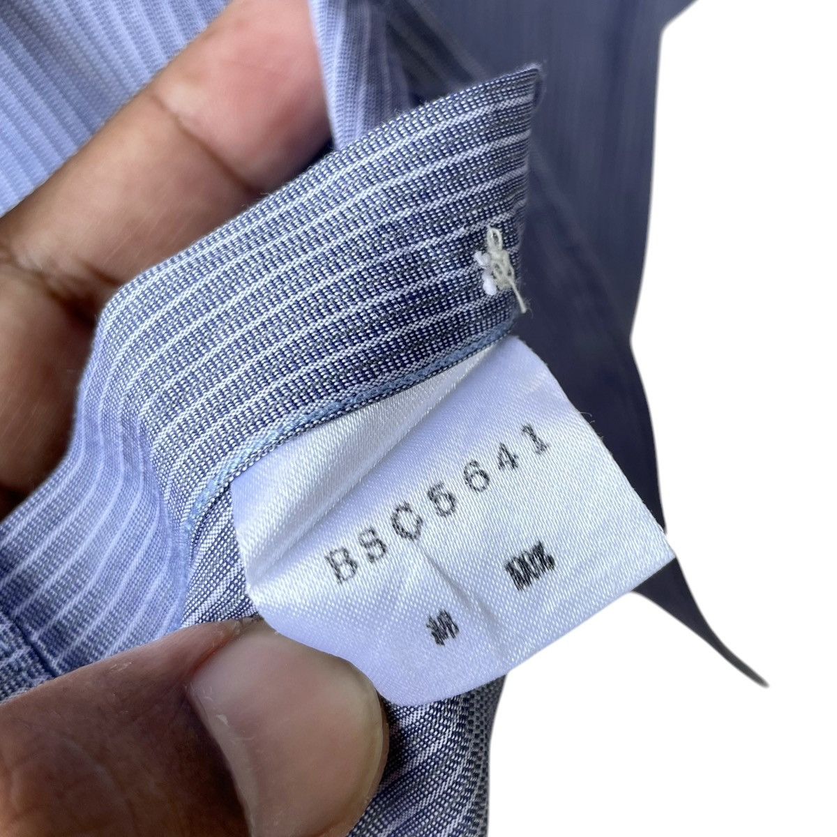 Christian Dior Monsieur × Dior Christian Dior Monsieur Vintage Stripe Button Up Shirt Size US L / EU 52-54 / 3 - 7 Thumbnail