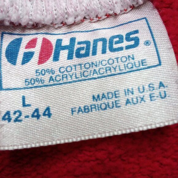 Hanes × Vintage Vintage 80s Koala Bears In Tree Collared Sweatshirt Size L / US 10 / IT 46 - 4 Thumbnail