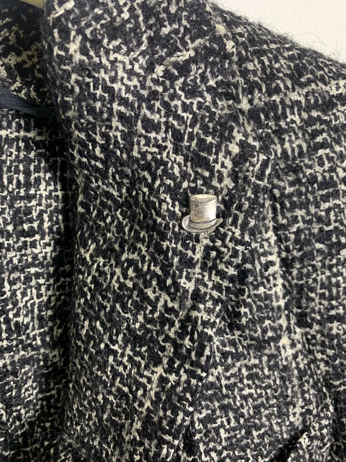 Tagliatore Tagliatore Grey Tartan Blazer Size US M / EU 48-50 / 2 - 4 Thumbnail