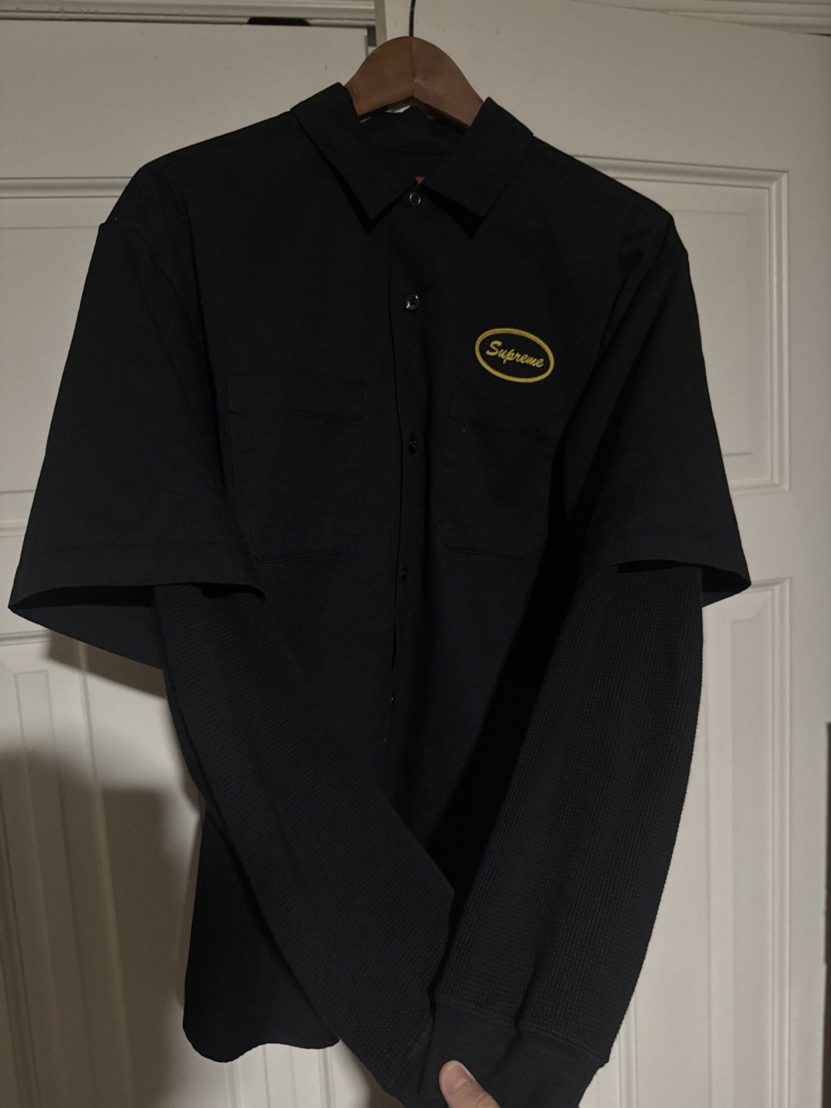 Supreme Supreme Thermal Sleeve Work Shirt FW22 Size US M / EU 48-50 / 2 - 3 Thumbnail