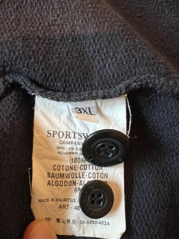 Massimo Osti × Stone Island Vintage Stone Island Denims Zip Jacket Y2K Massimo Osti Era Size US XXL / EU 58 / 5 - 12 Thumbnail