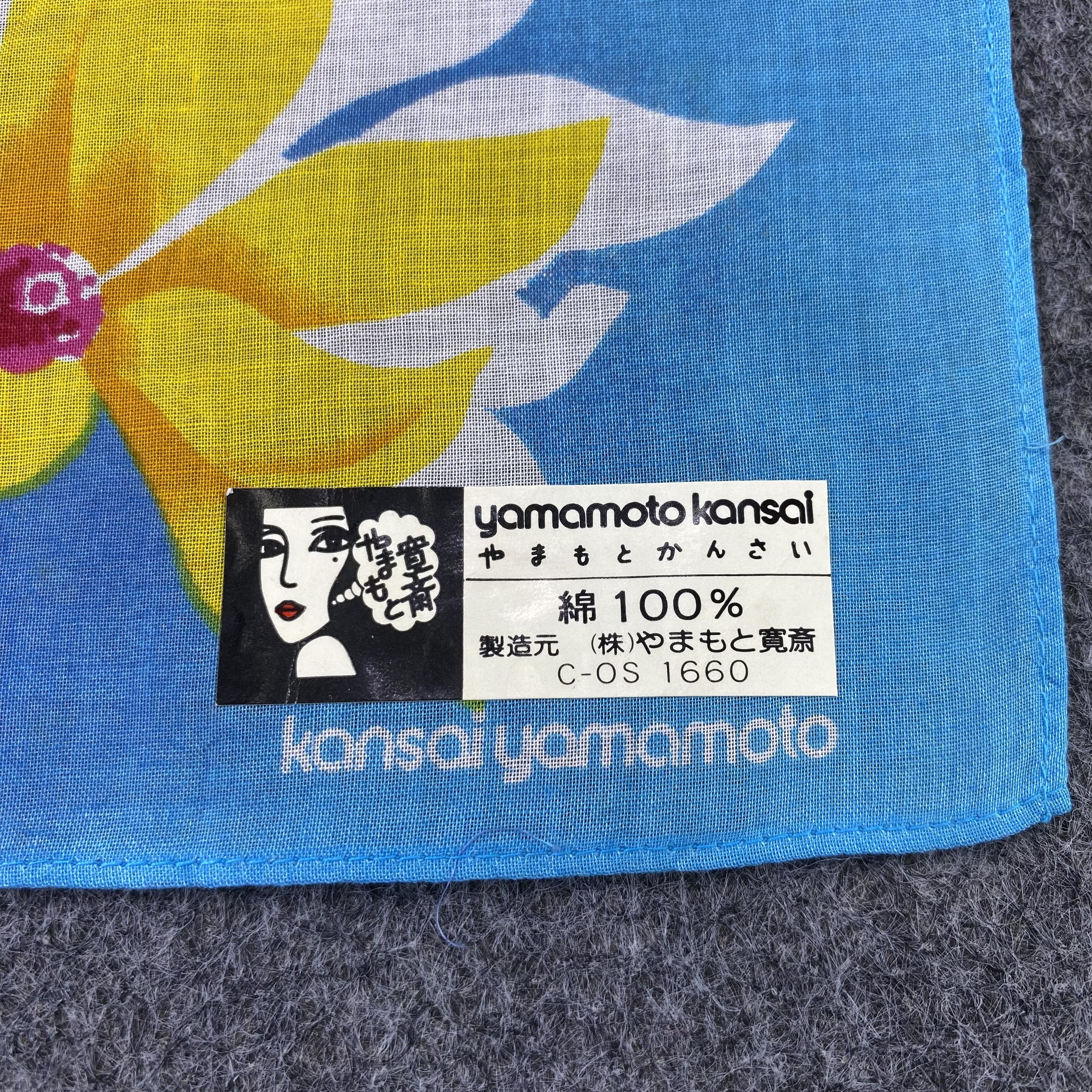 Kansai Yamamoto Kansai Yamamoto Handkerchief Neckerchief Bandana-B1632 Size ONE SIZE - 7 Thumbnail