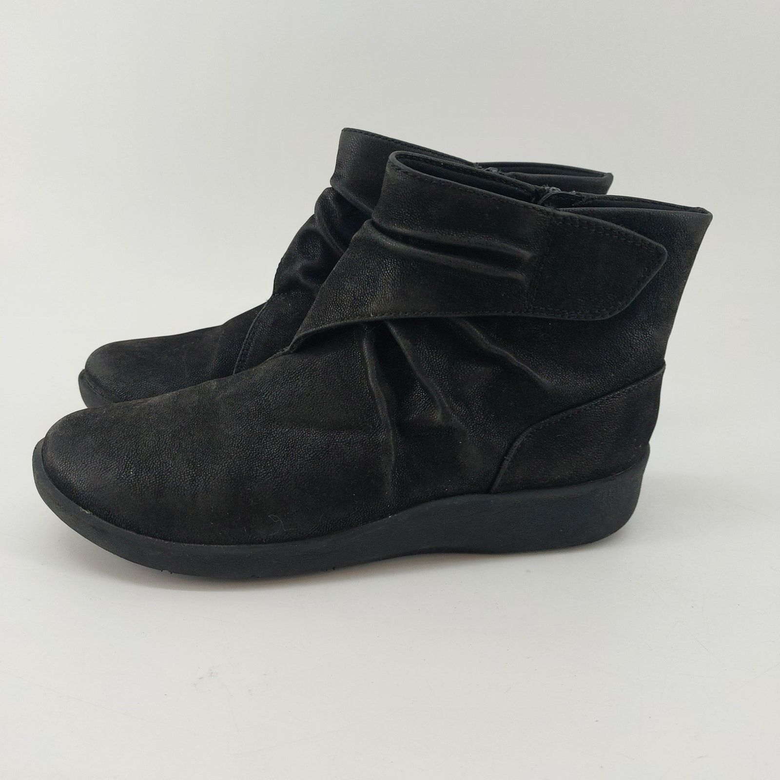 Clarks Clarks Cloudsteppers Booties Sillian Tana Black Side Zip 5.5 Size US 5.5 / IT 35.5 - 4 Thumbnail