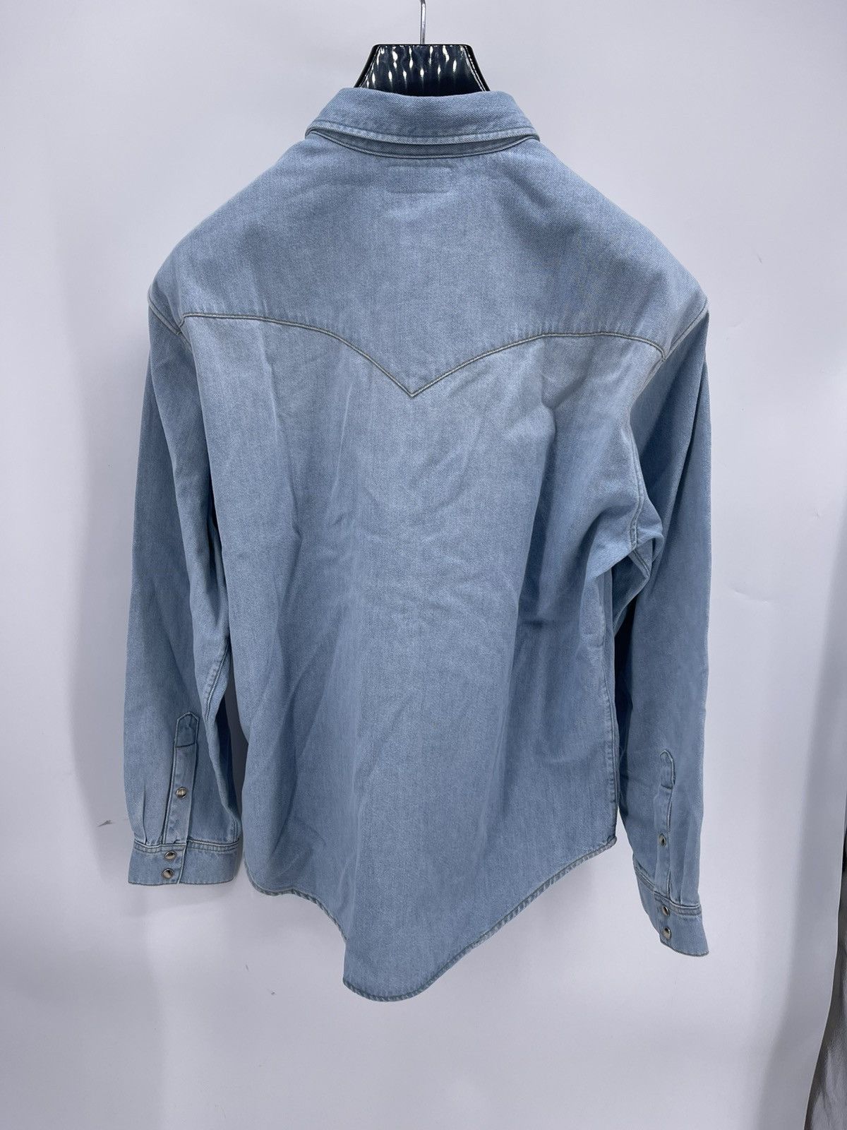 Celine Celine western denim blue shirt size S Size US S / EU 44-46 / 1 - 4 Thumbnail