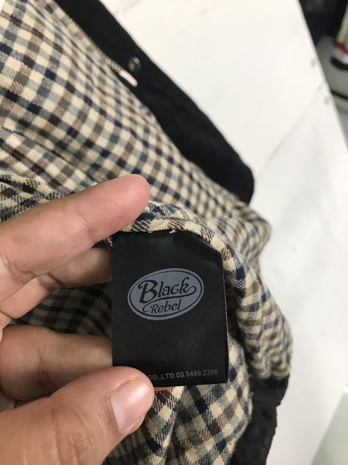 Japanese Brand × RUDE GALLERY 🔥 RUDE GALLERY BLACK REBEL WAXED BRITISH MILLERAIN JACKET Size US M / EU 48-50 / 2 - 14 Thumbnail