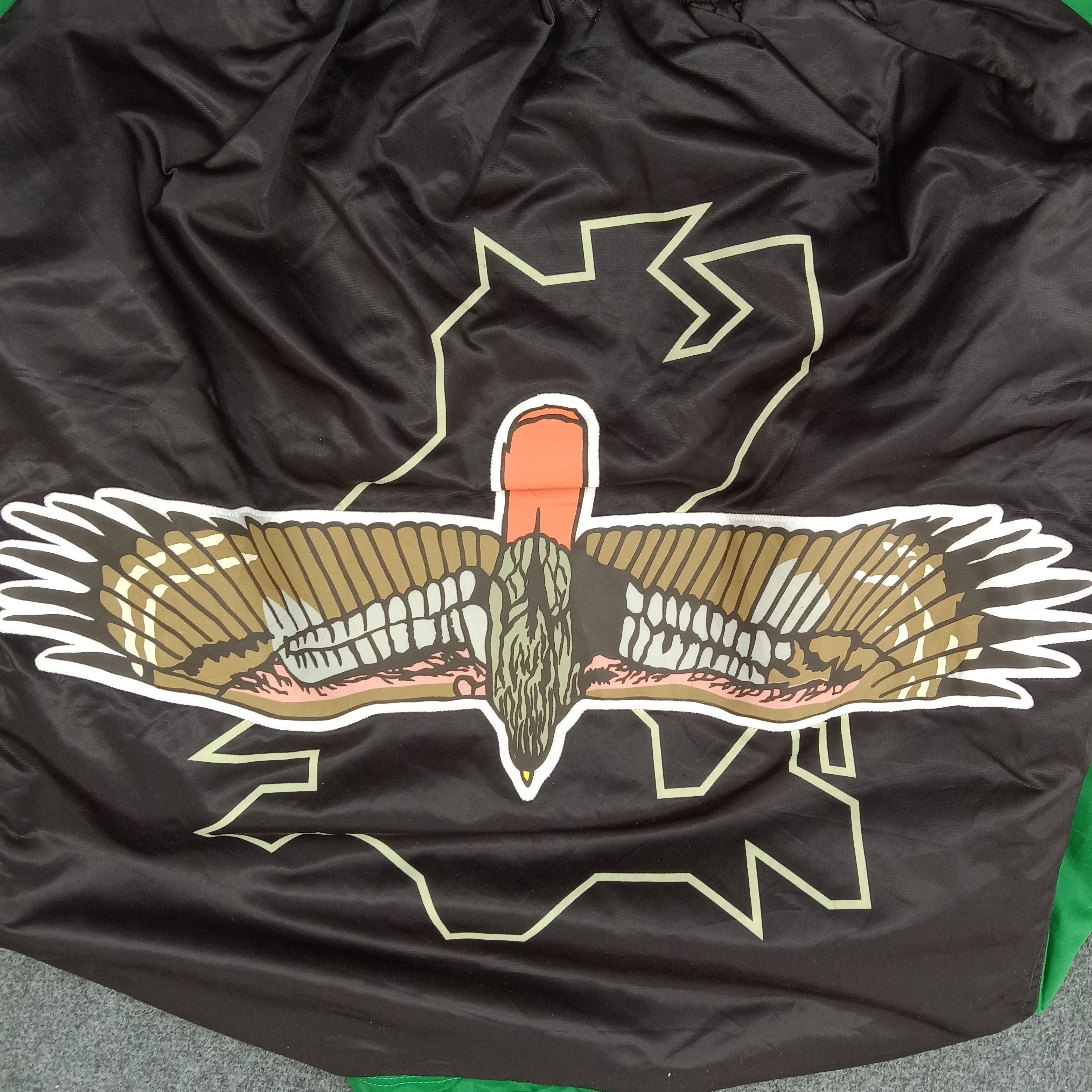 Asics × MLB × Vintage Fukuoka Daiei Hawks Japanese Baseball Team Jacket Size US L / EU 52-54 / 3 - 2 Thumbnail