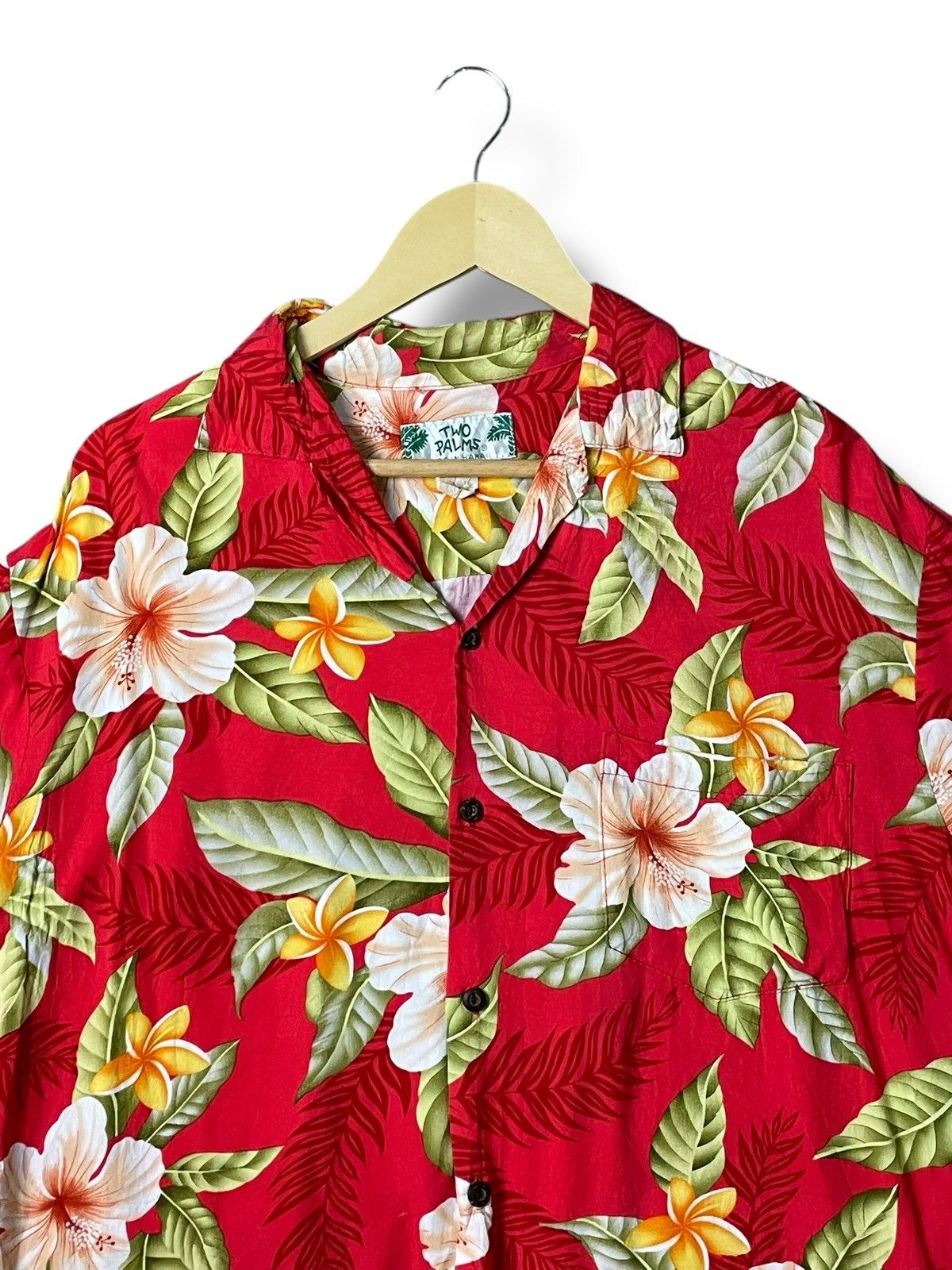 Vintage Two Palms x Hawaiian Rayon Shirt Men’s Flower(31) Size US M / EU 48-50 / 2 - 4 Thumbnail