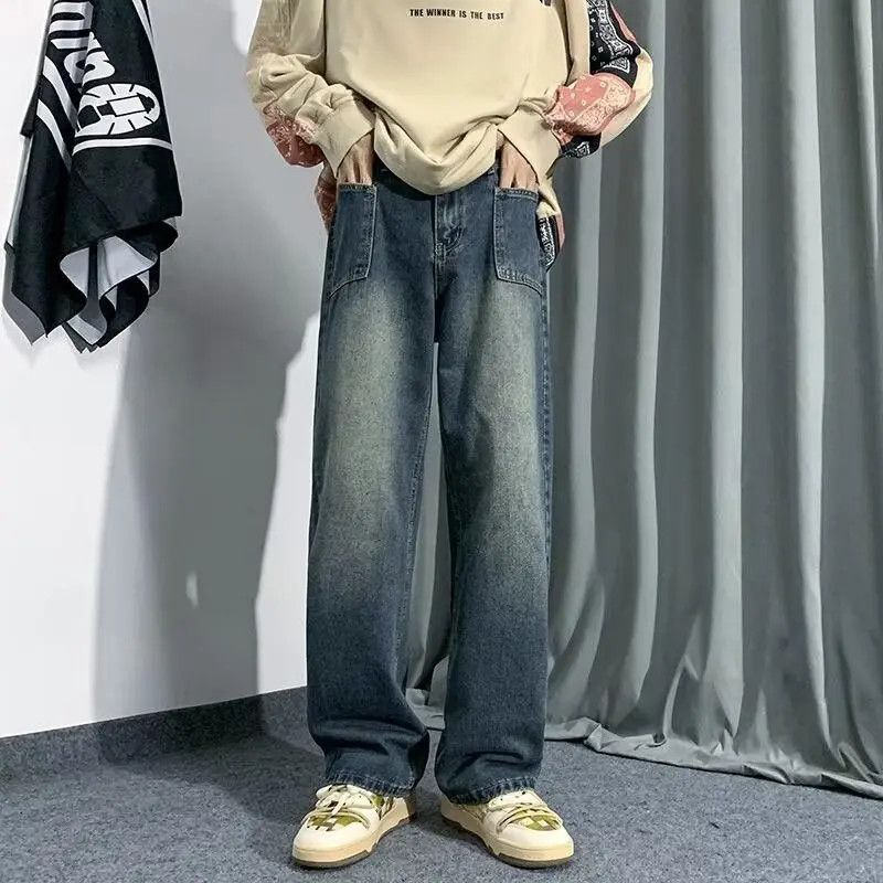 Japanese Brand × Jean Retro loose high street gradient jeans Size US 32 / EU 48 - 6 Thumbnail