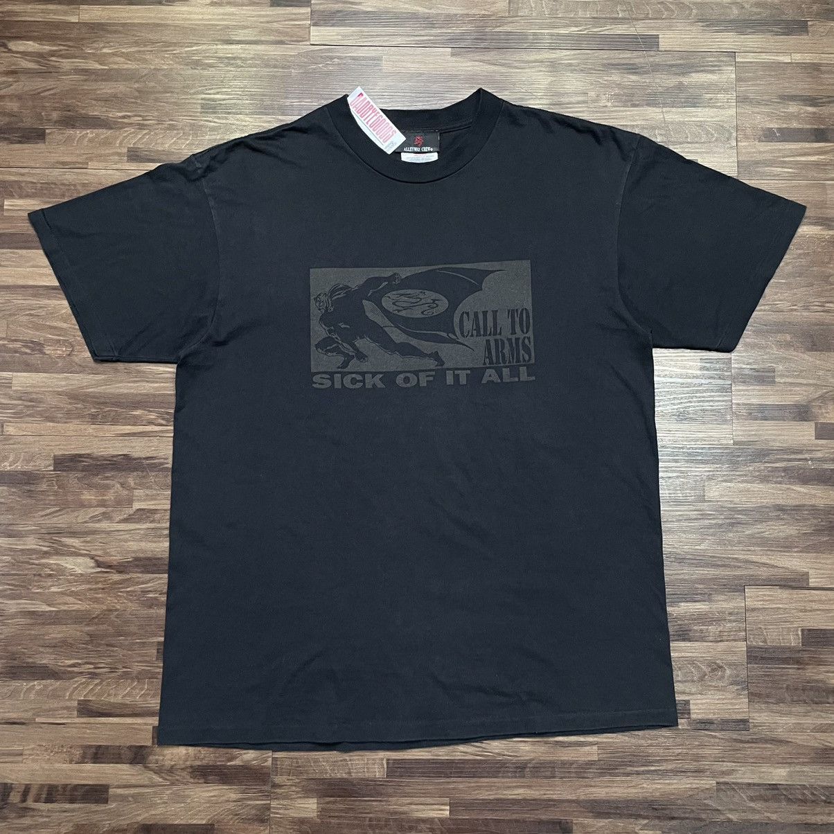 Band Tees Vintage 90s Sick Of It All call to arms Size US L / EU 52-54 / 3 - 1 Thumbnail