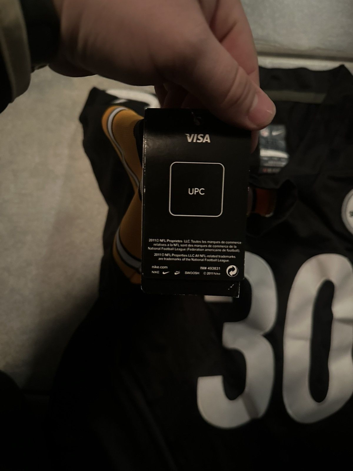 NFL × Nike × Vintage James Conner Pittsburgh Steelers jersey Size US XXL / EU 58 / 5 - 11 Thumbnail