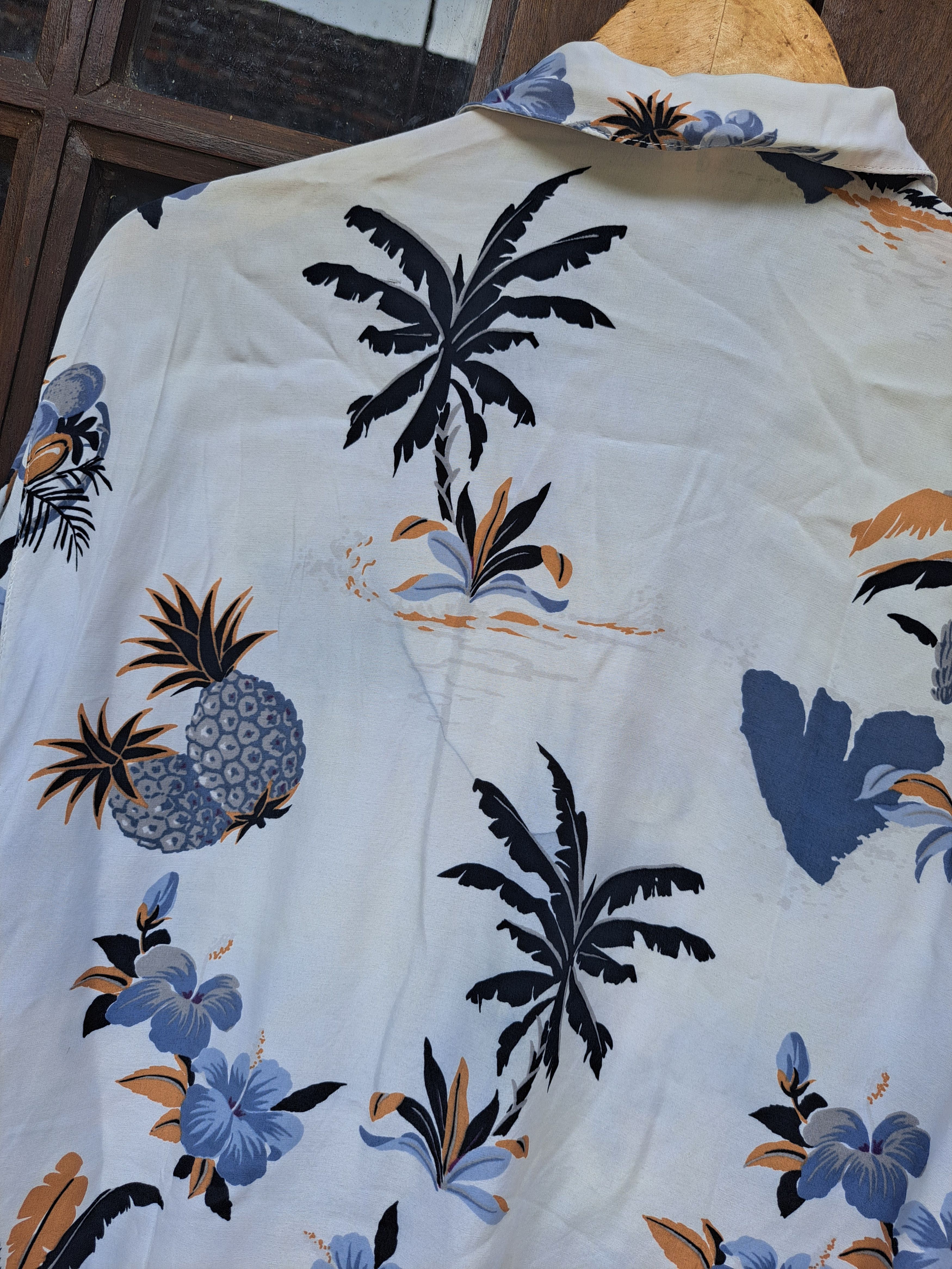 Krizia Vintage 90s KRIZIA POI Hawaiian Rayon Shirts Women Large Size L / US 10 / IT 46 - 4 Thumbnail