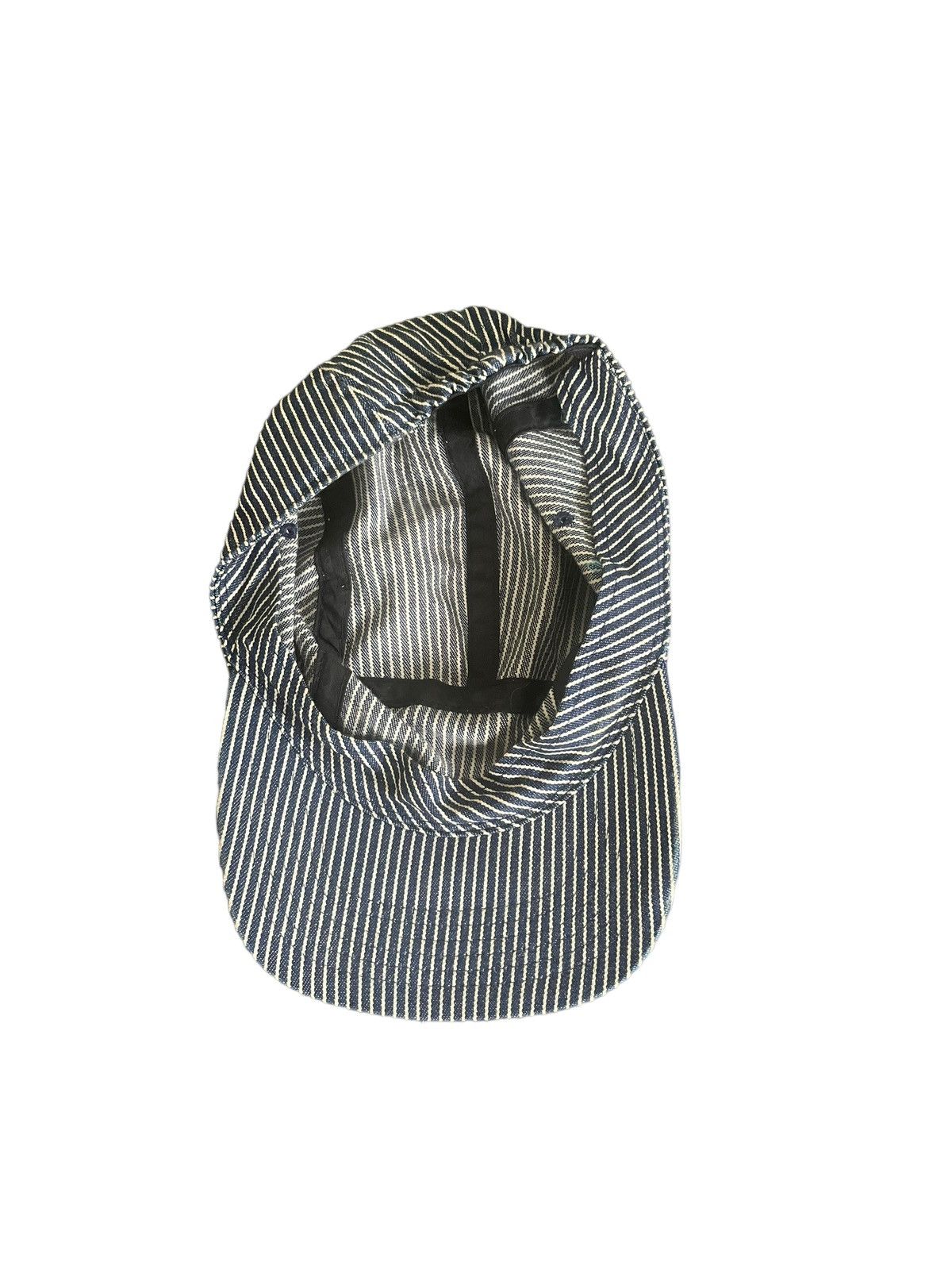 Japanese Brand Breeze Hickory Workers Cap Size ONE SIZE - 9 Thumbnail